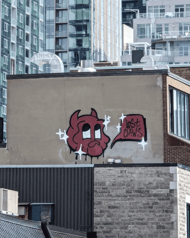 Lost Claws mural 2