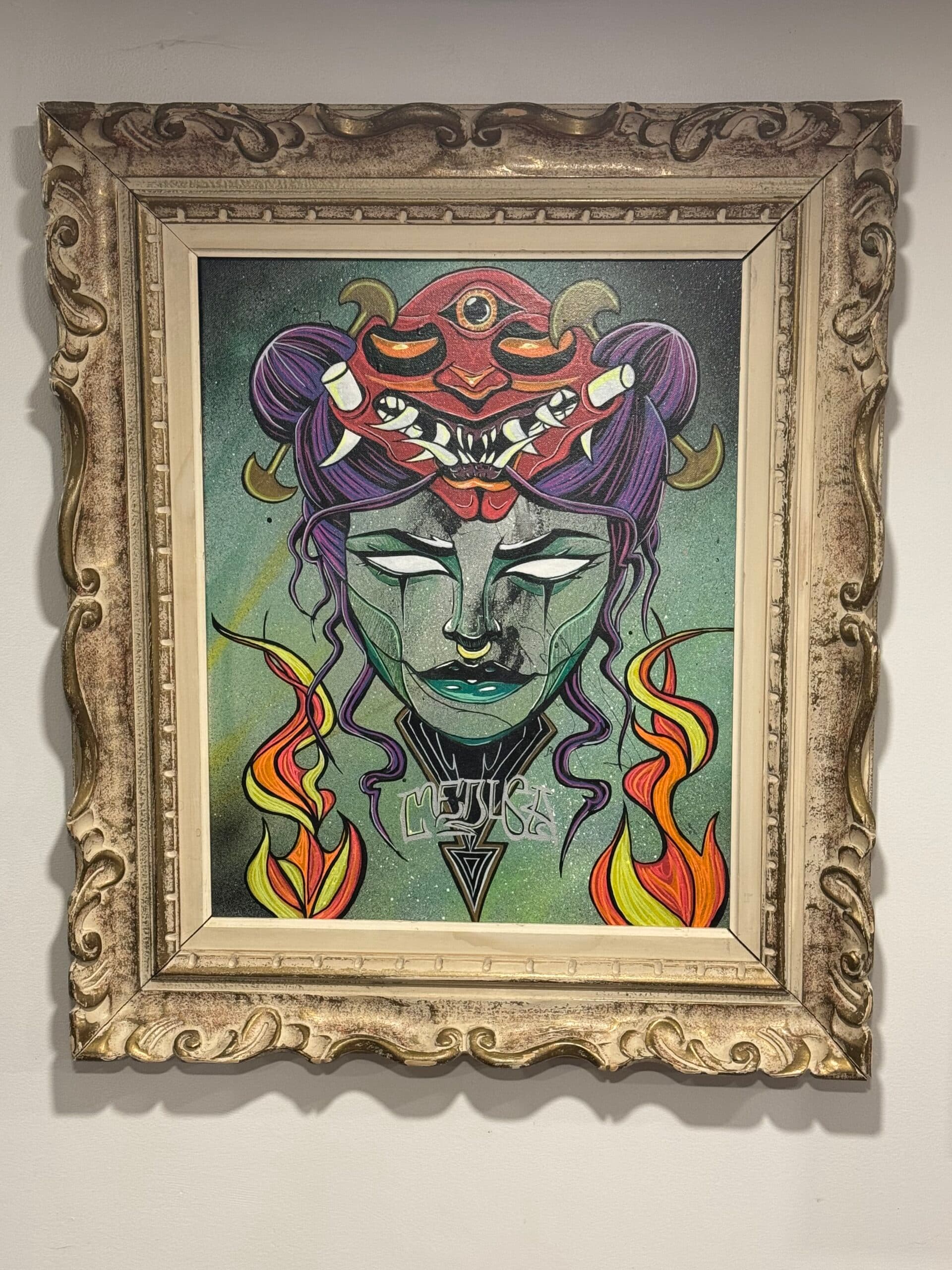 Le masque de la femme forte