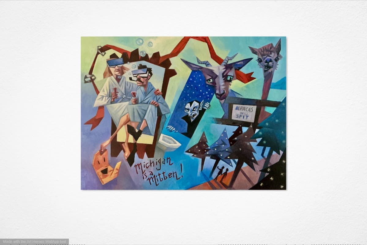 Michigan is a Mitten