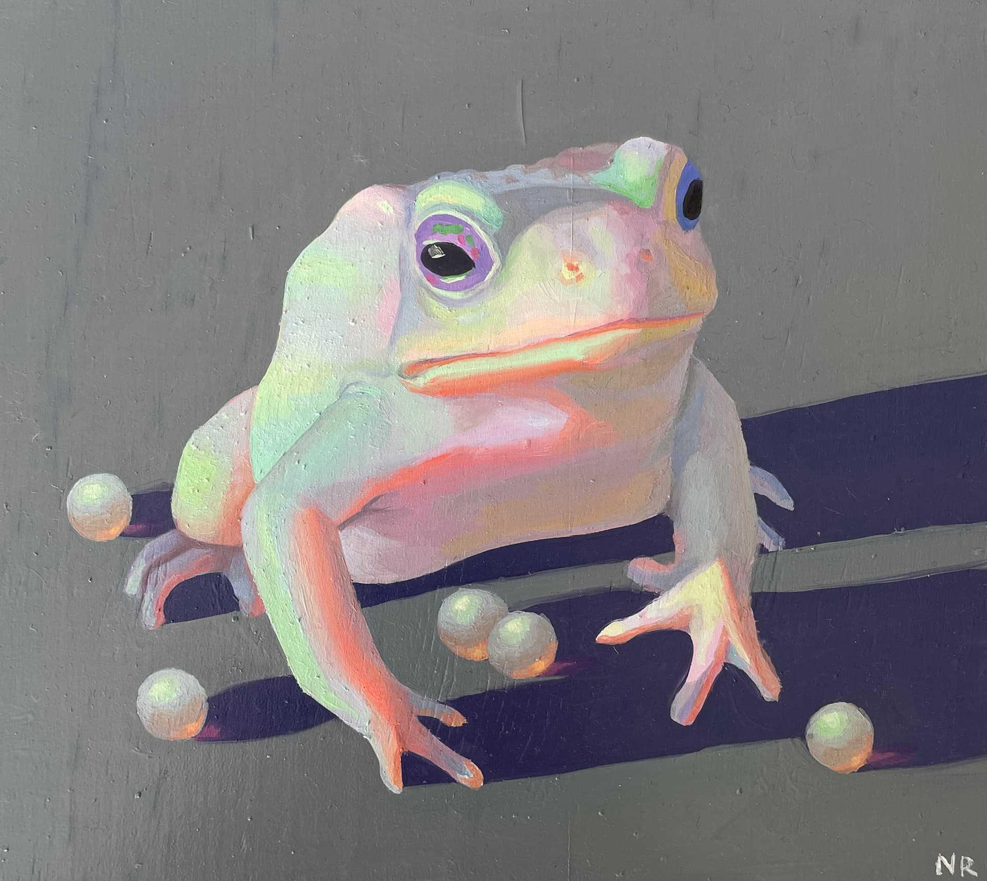 Toad With Pearls