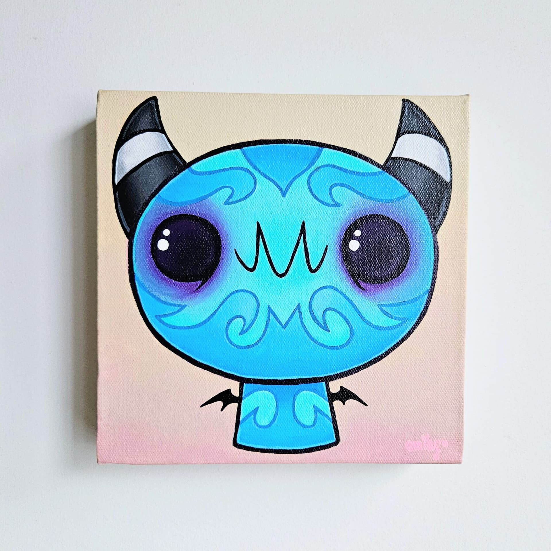 (Artsy) Blueberry Monster