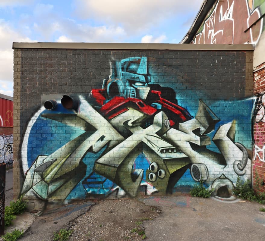 Axe in Hochelaga