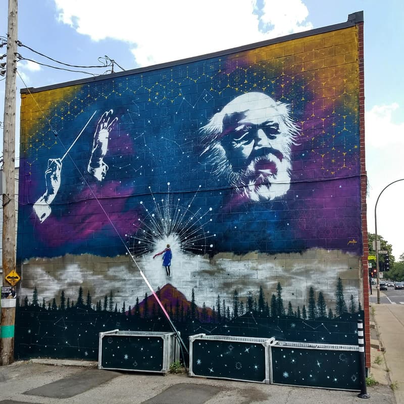 A Mateo mural in Rosemont