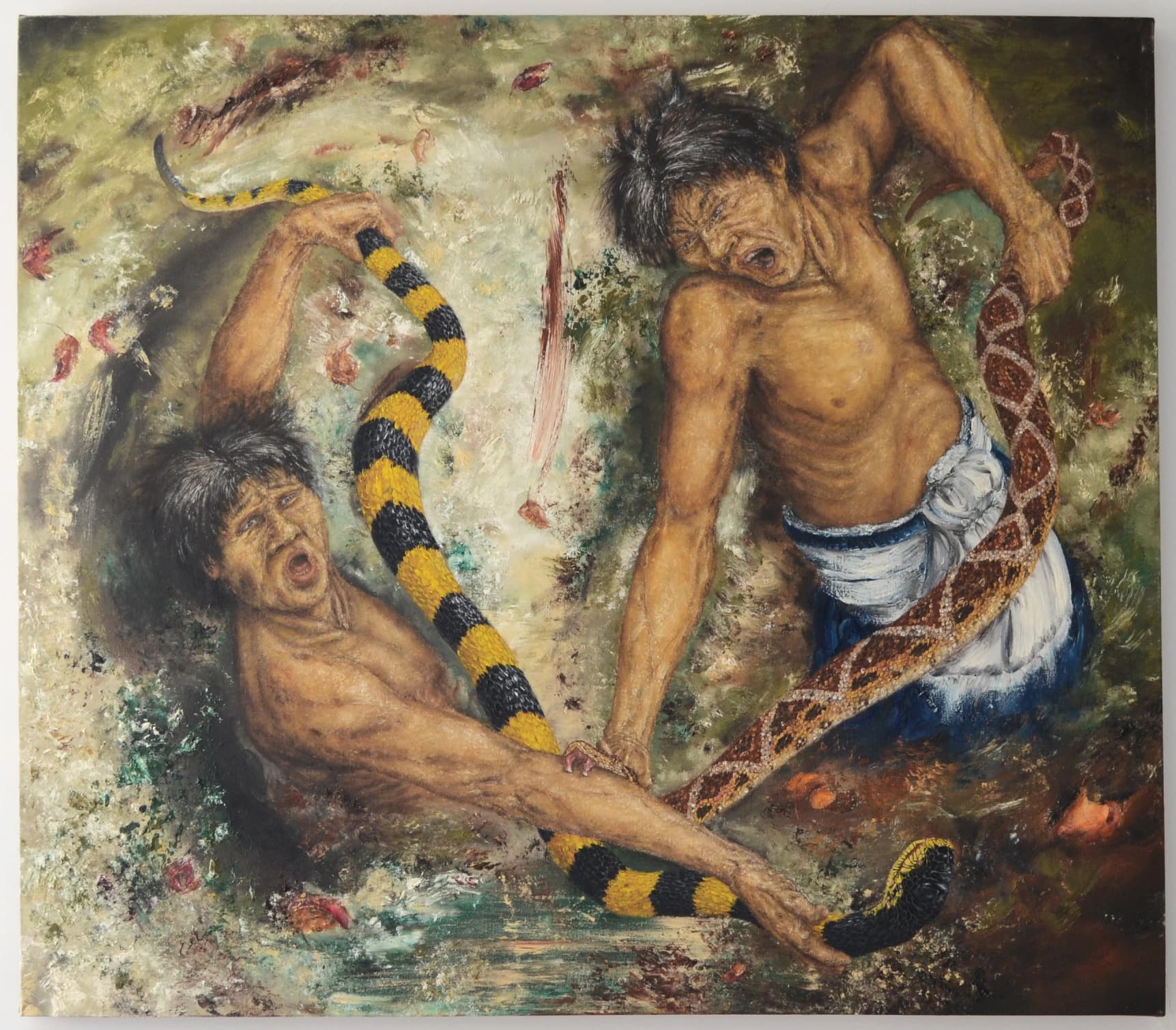 Combat de serpents