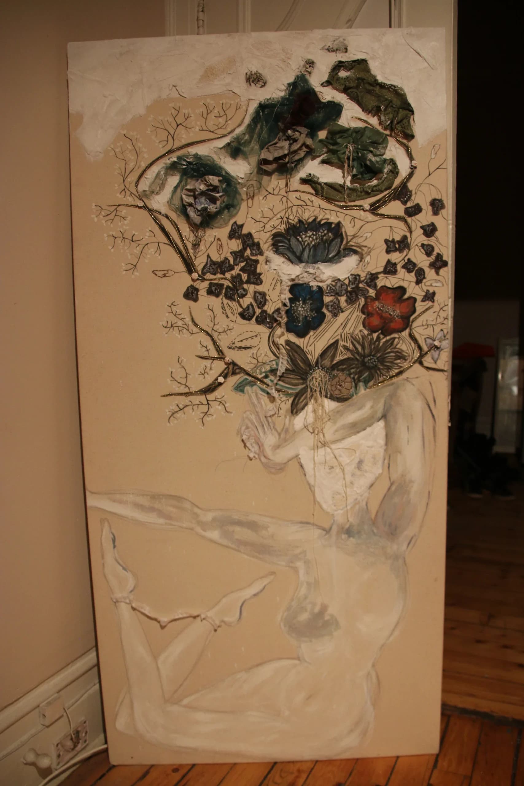 La peau de la peinture