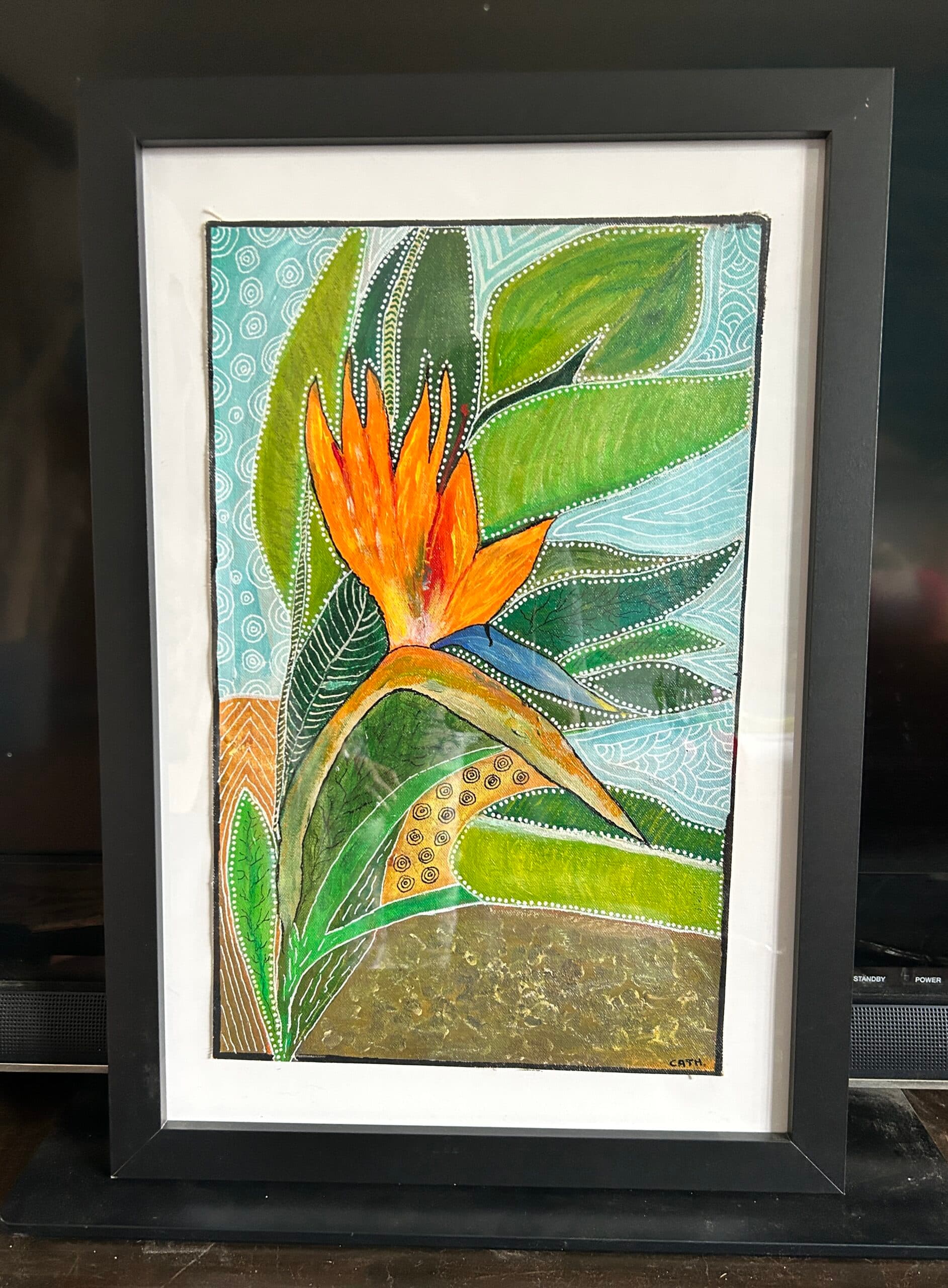 L’oiseau du paradis de Ténérife