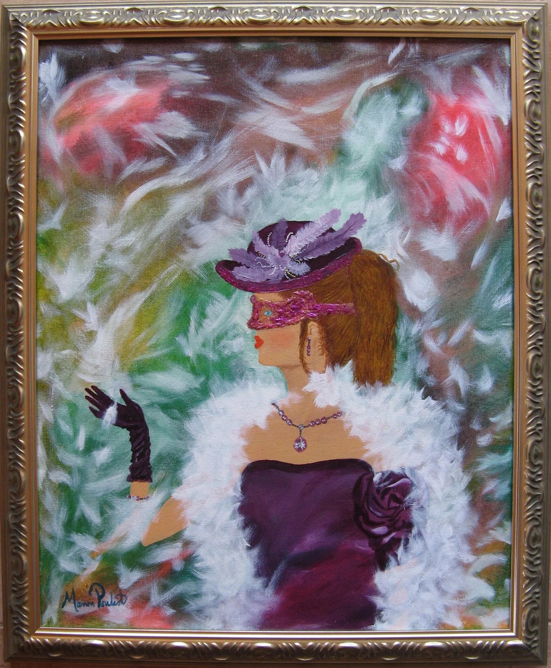 Femme plume