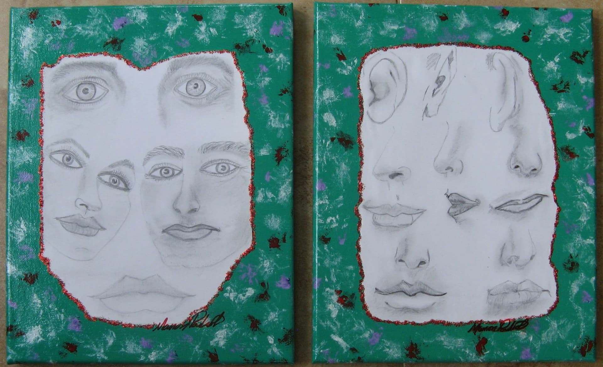 Diptyque : Regard et Profils