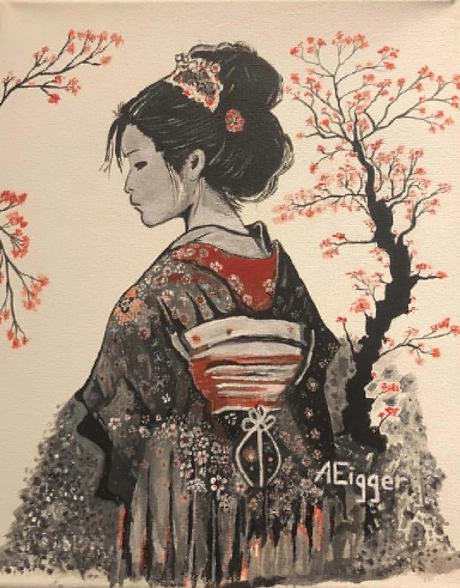 Au jardin (vendu)