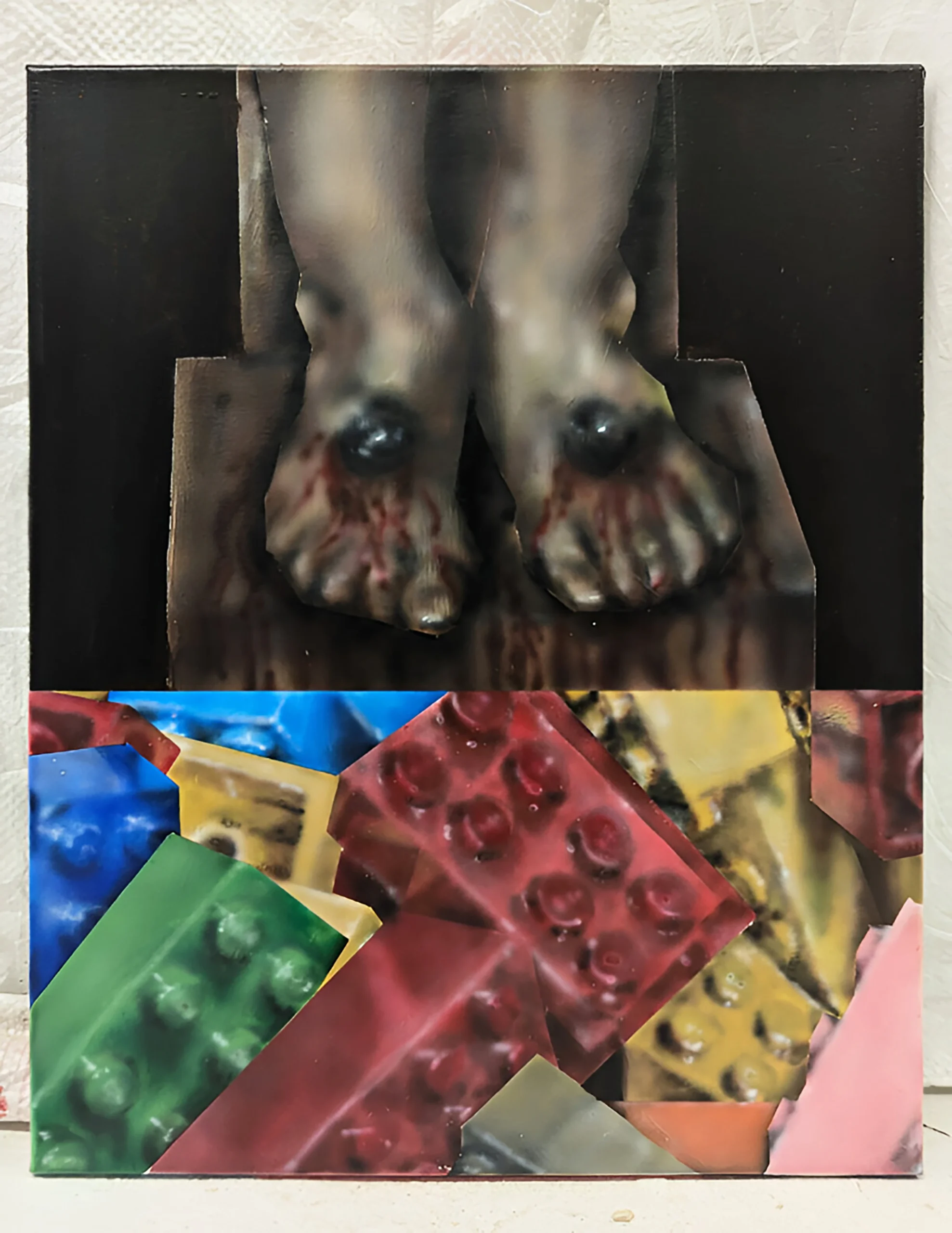 Stepping on Lego