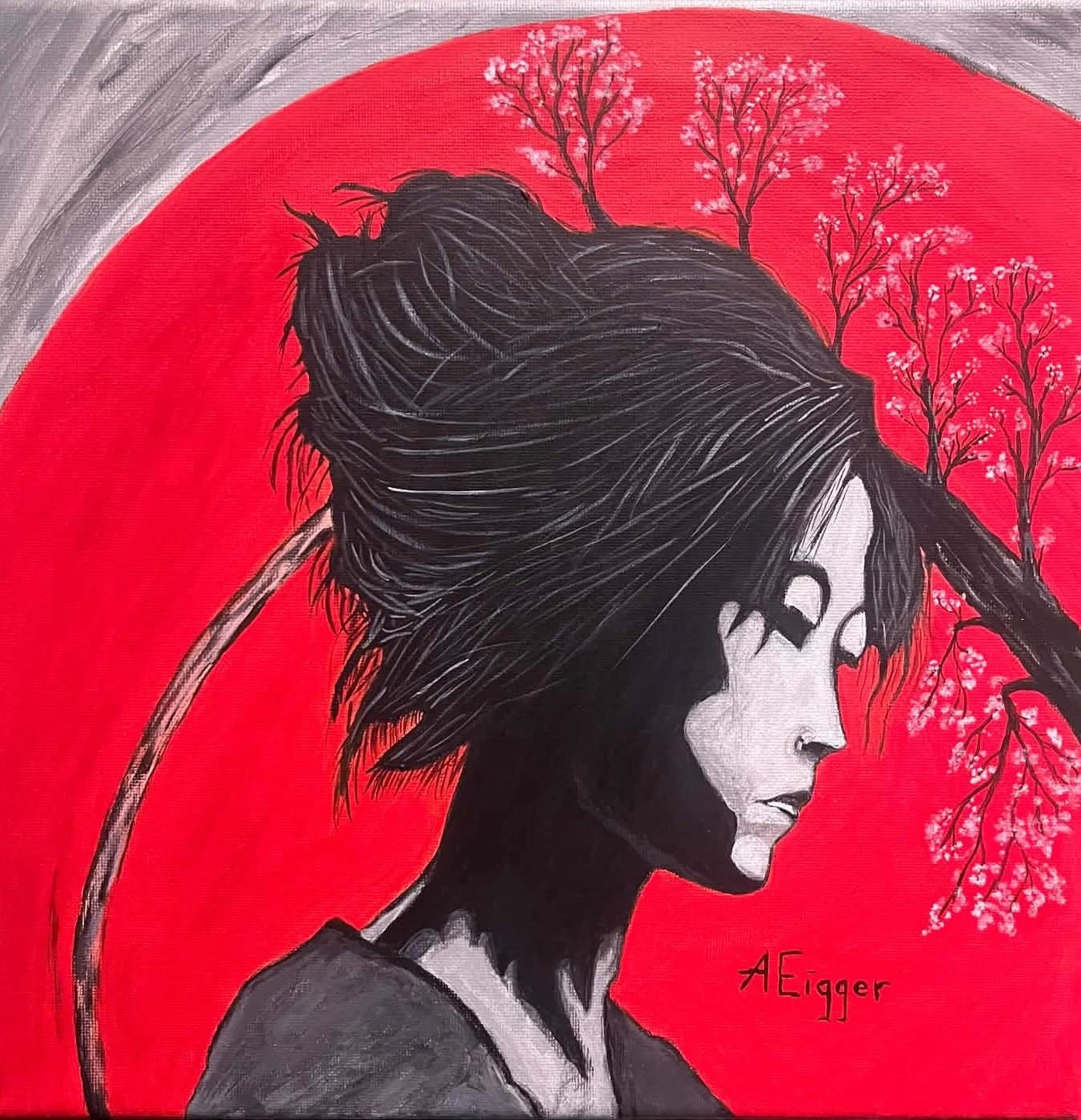 Portrait d'une Geisha