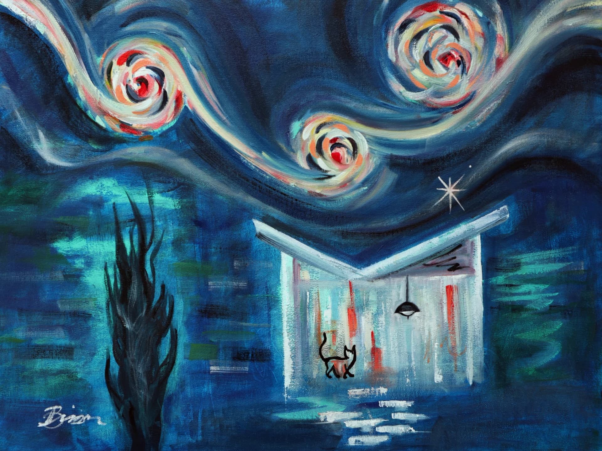 Starry Night Uptown (SOLD)