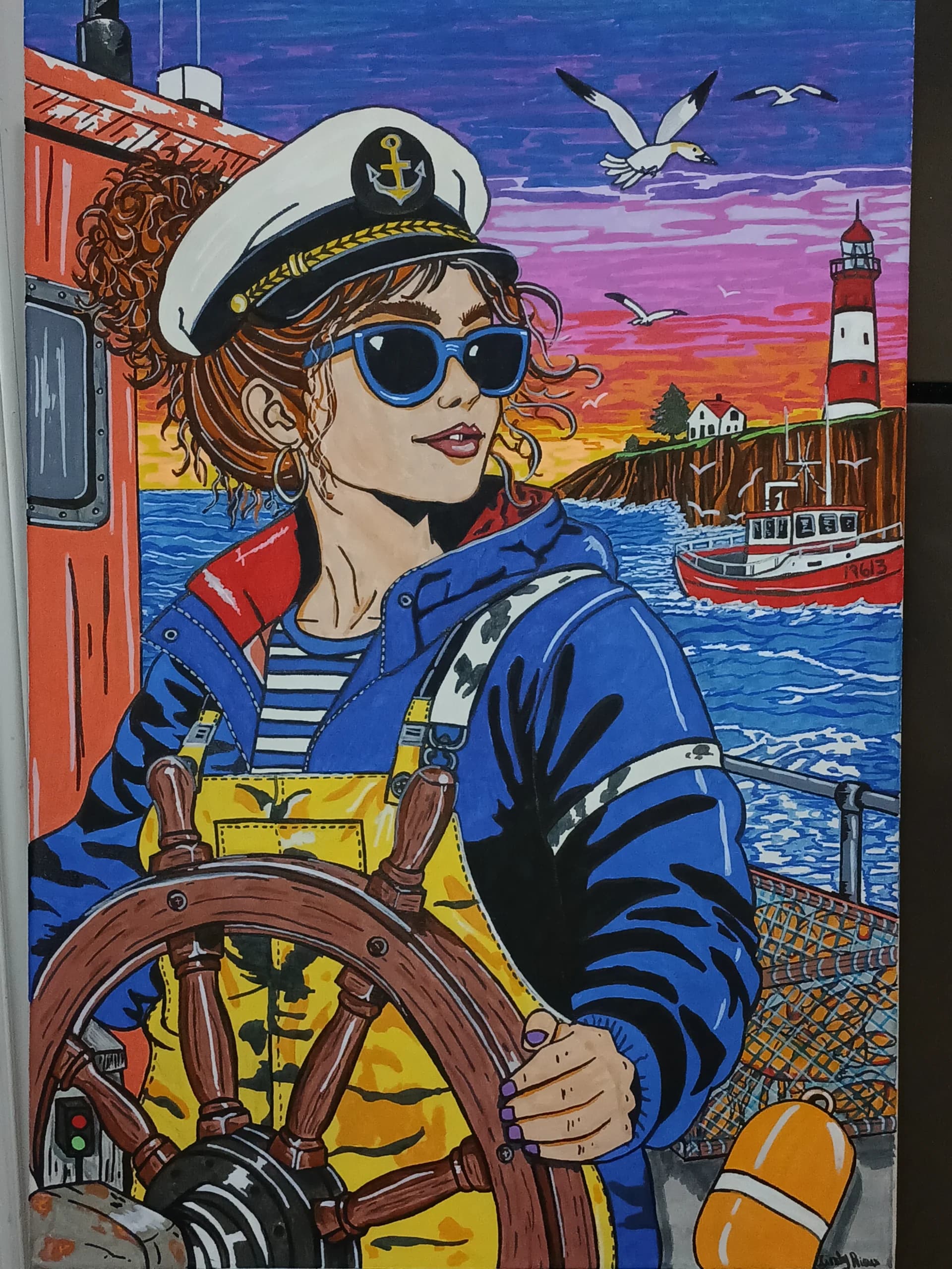 La capitaine de homardier