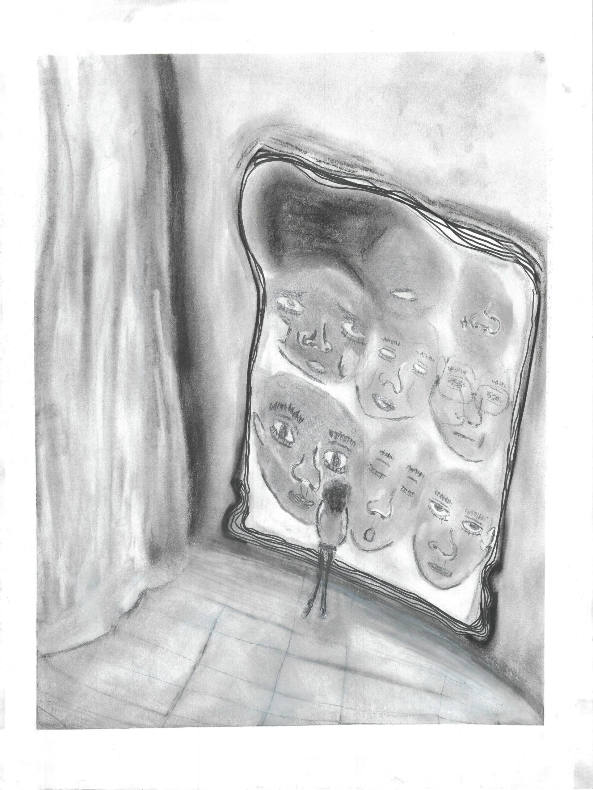 Mirrors Perception (Framed)