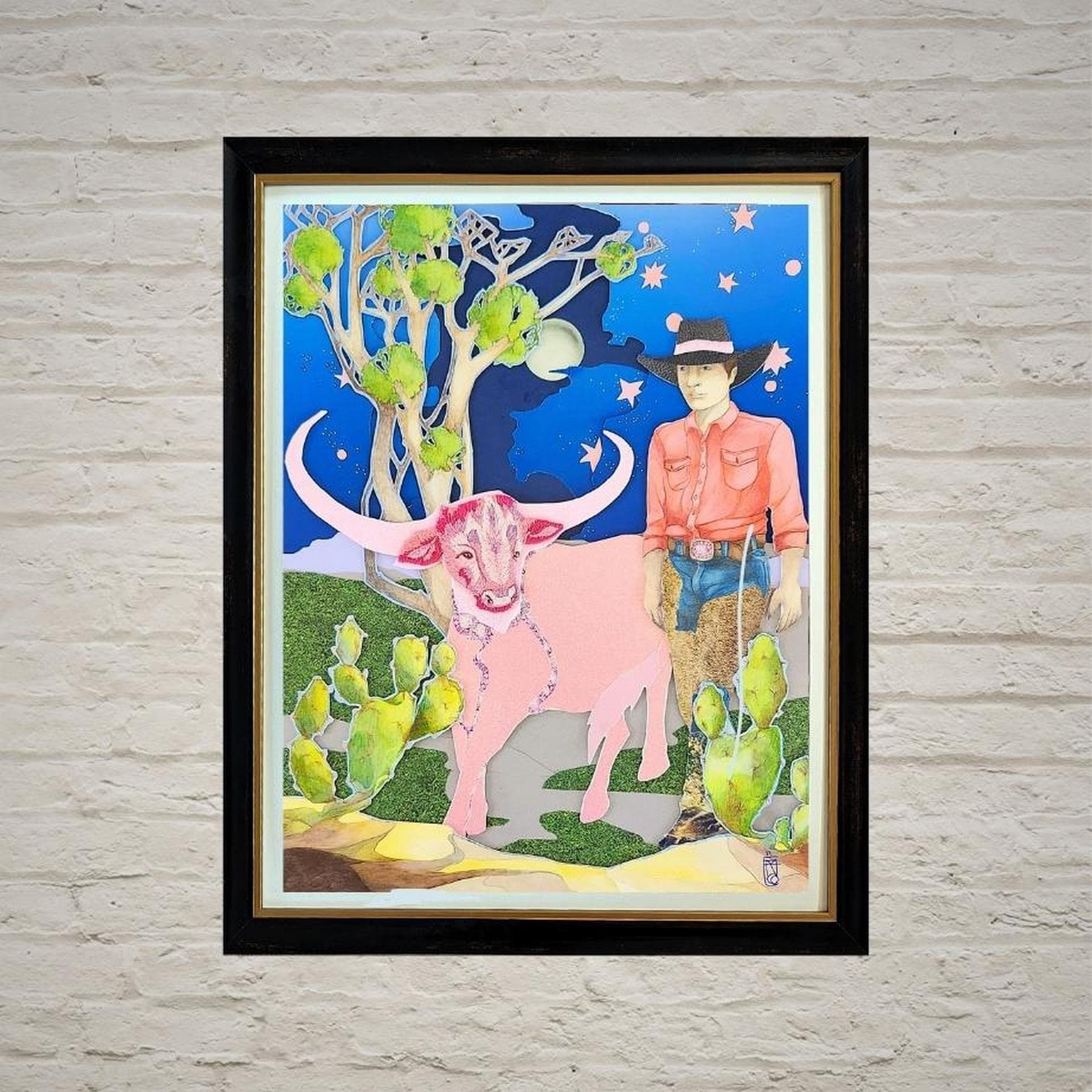 Confidences (parfois les ''cowboys'' aussi aiment le rose!)