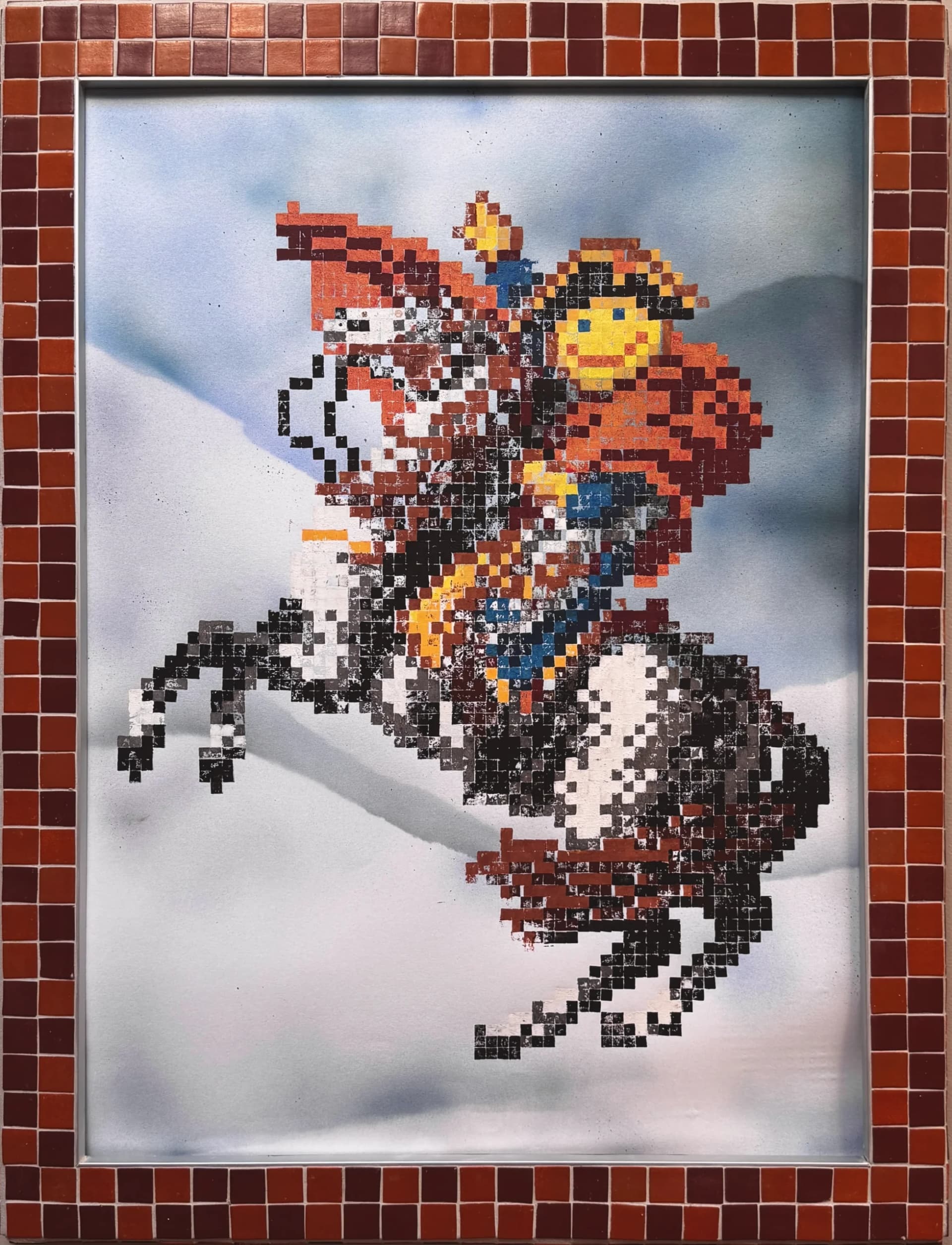 Napoleon Crossing the Alps (Malmaison)