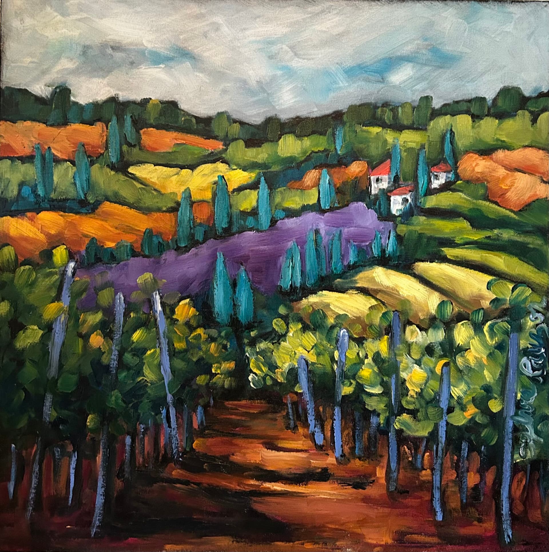 Couleurs typiques d’Ella Campagna Toscane