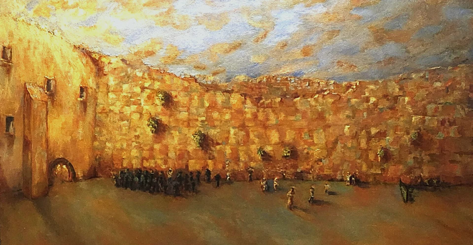 Le mur des lamentations - commande spéciale-vendue