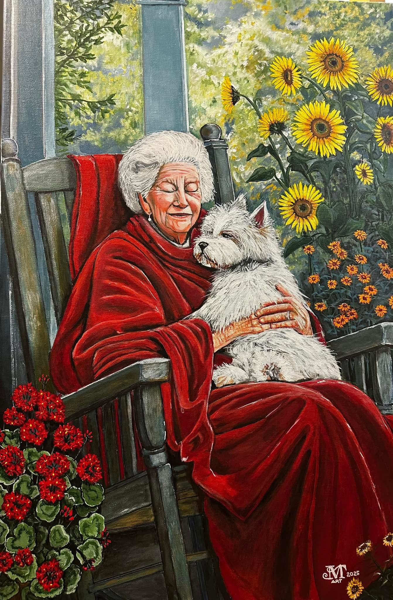 Tendresse au jardin