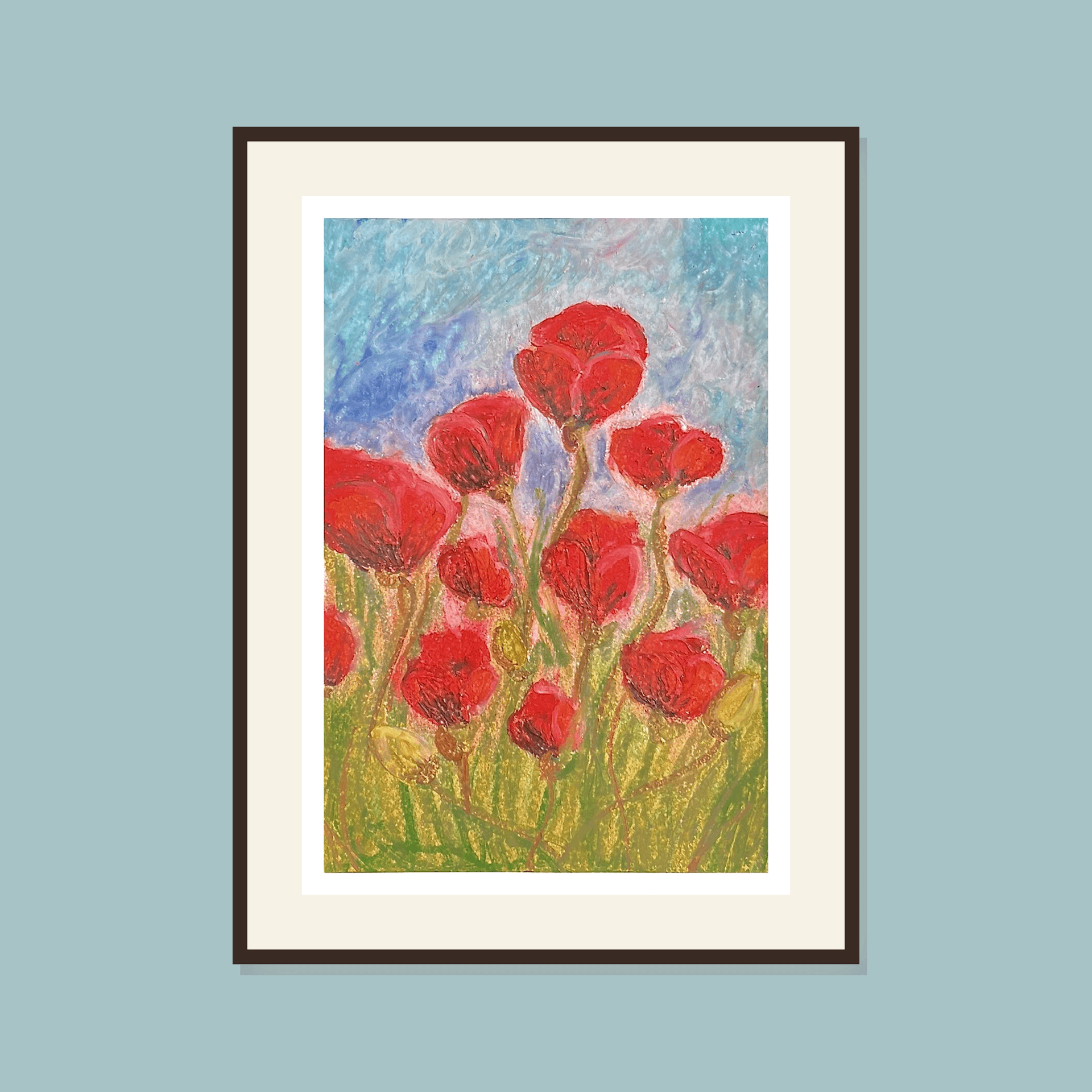 4/31 Les coquelicots de sa robe