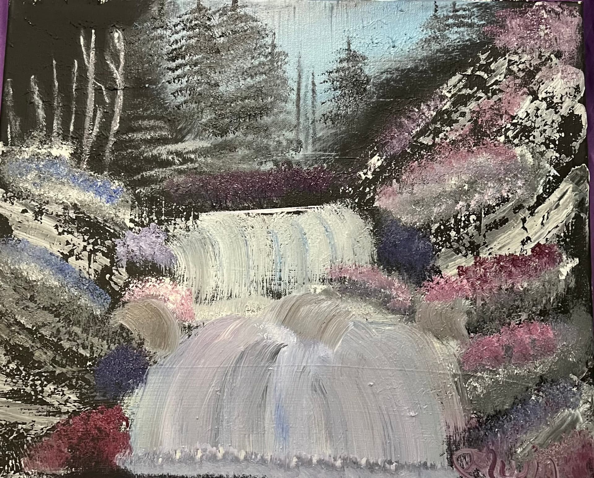 Cascade rocheuse