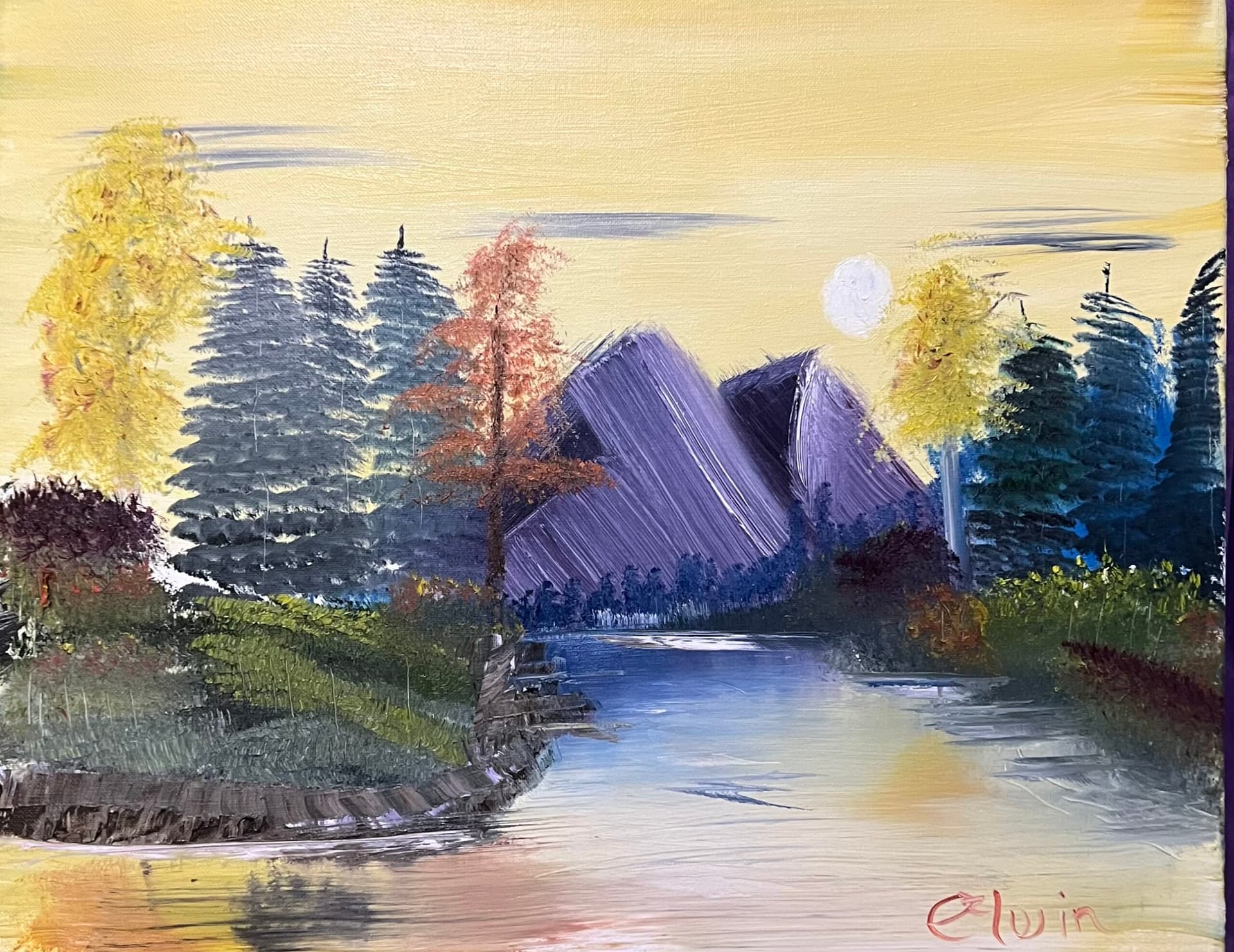La majesté de la Montagne Pourpre
