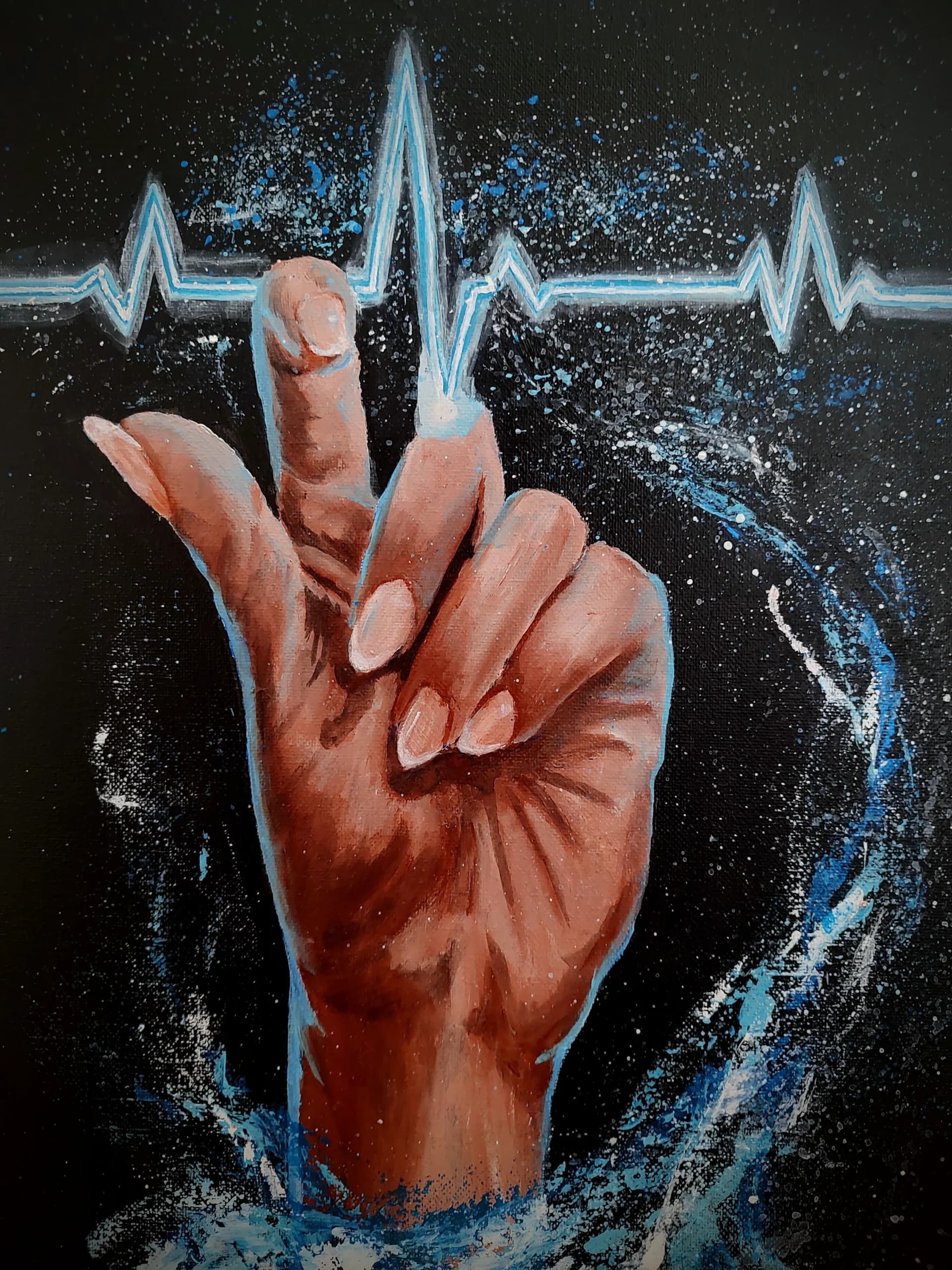 Hanging on by a heartbeat