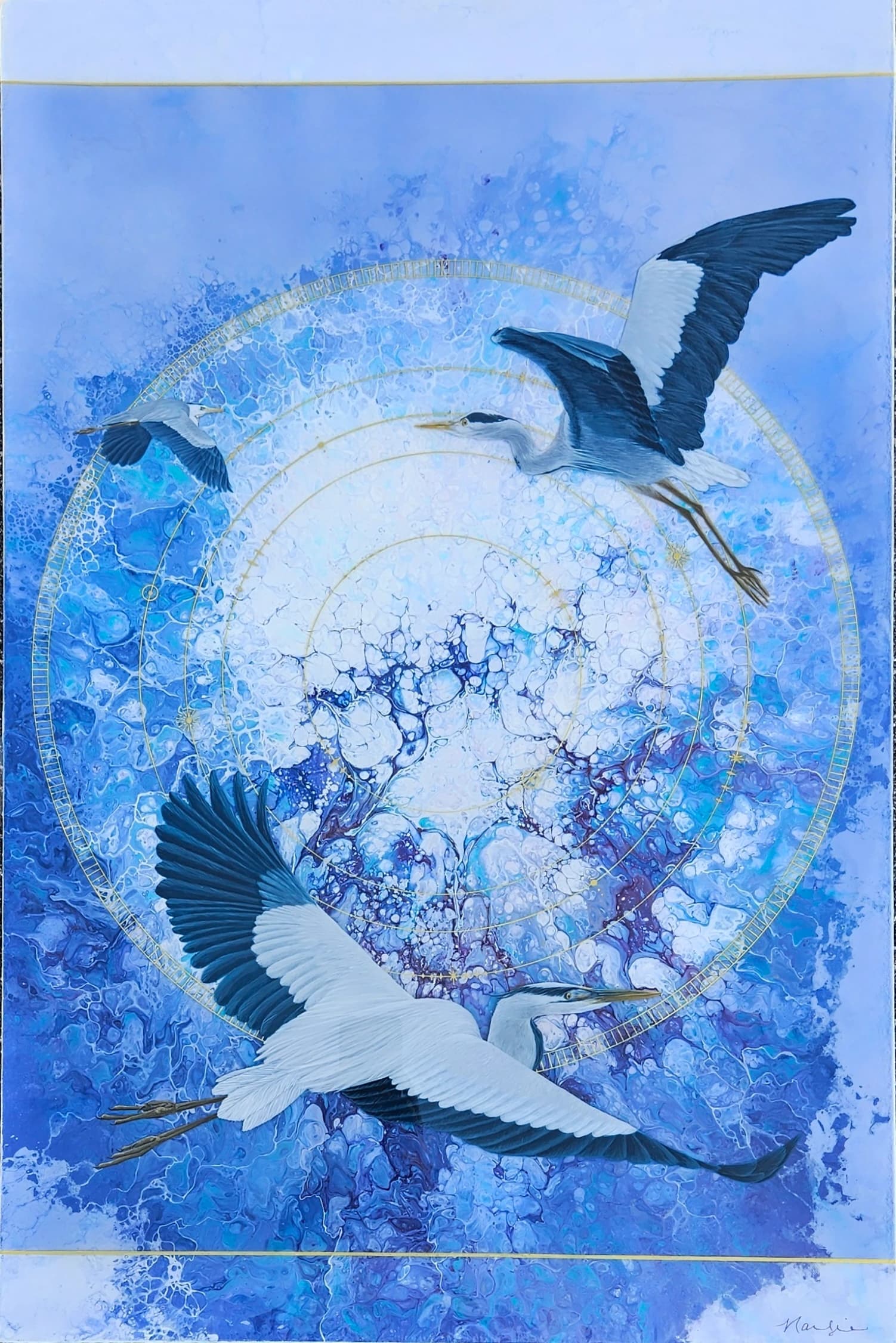 The Dance of the Herons