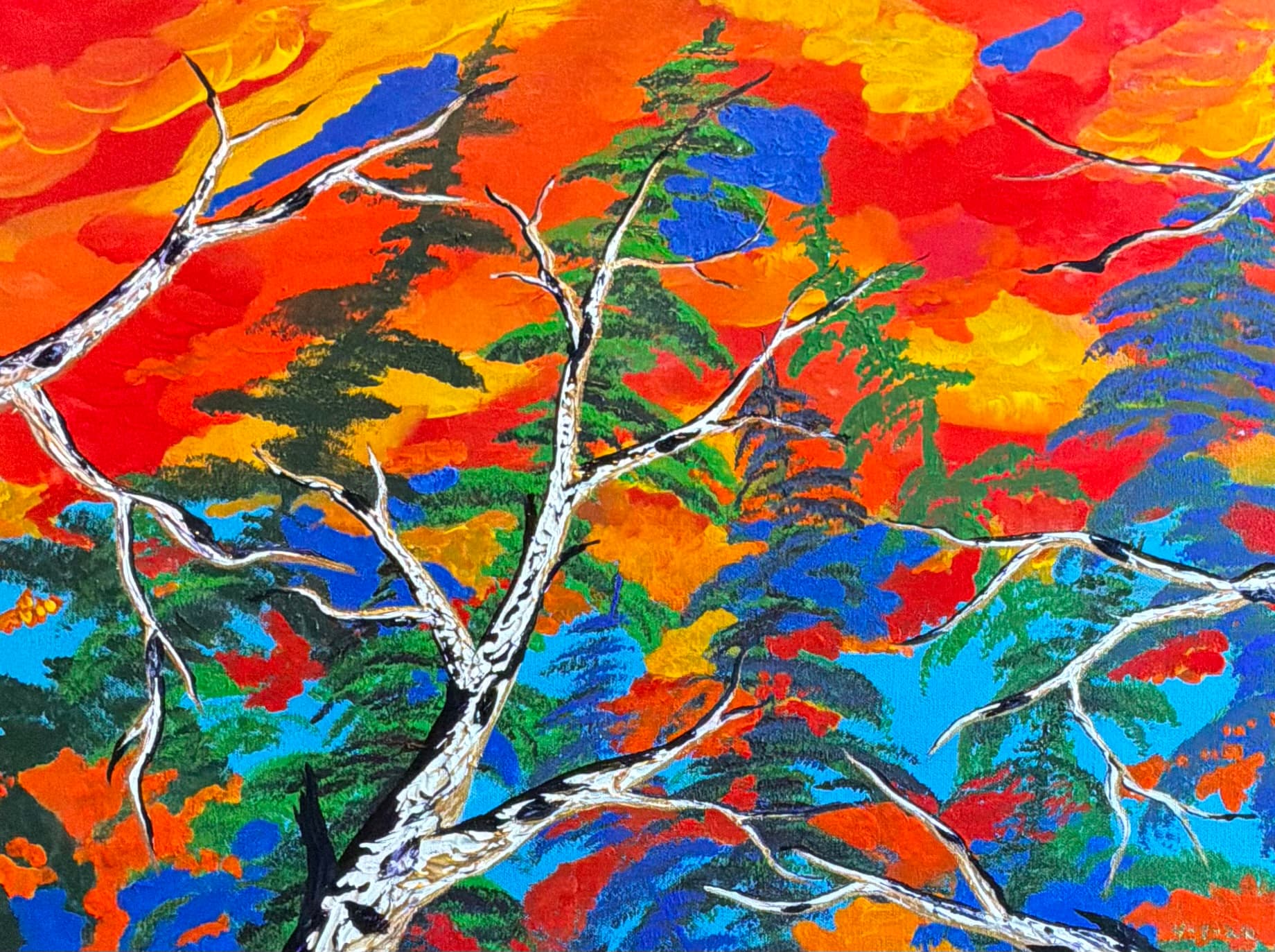 Forest blaze