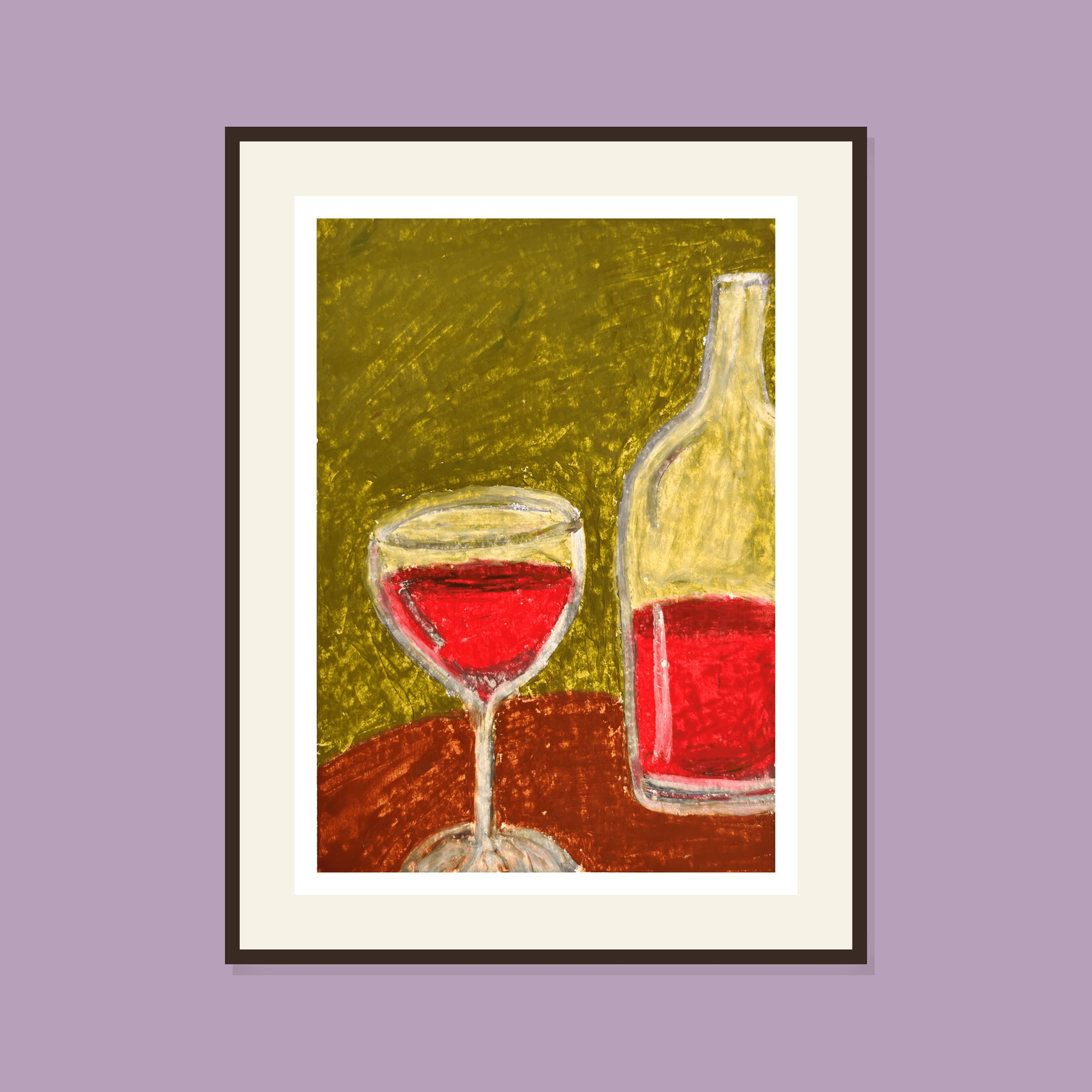 13/31 Le verre rouge