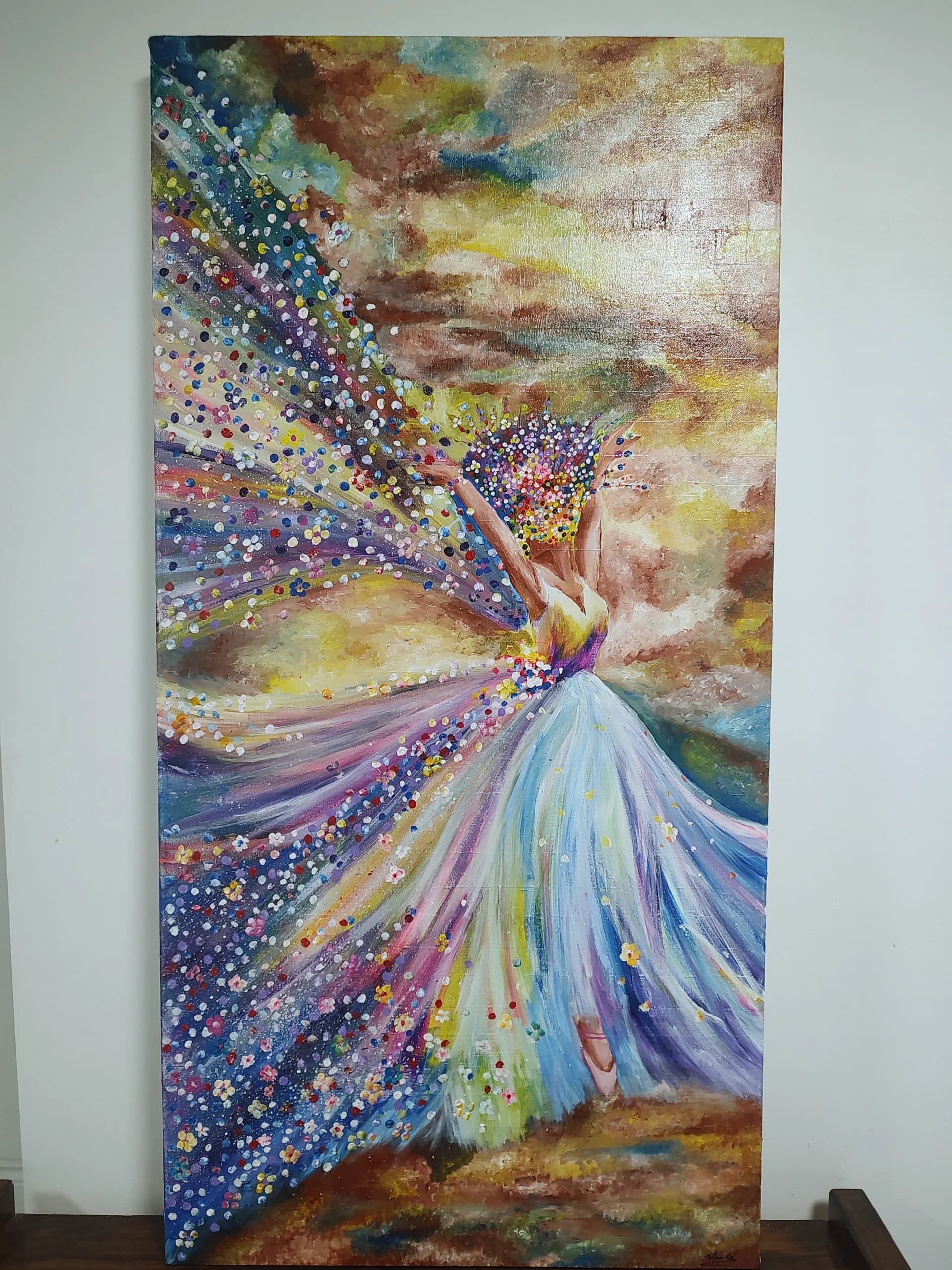 La danseuse du coucher de soleil