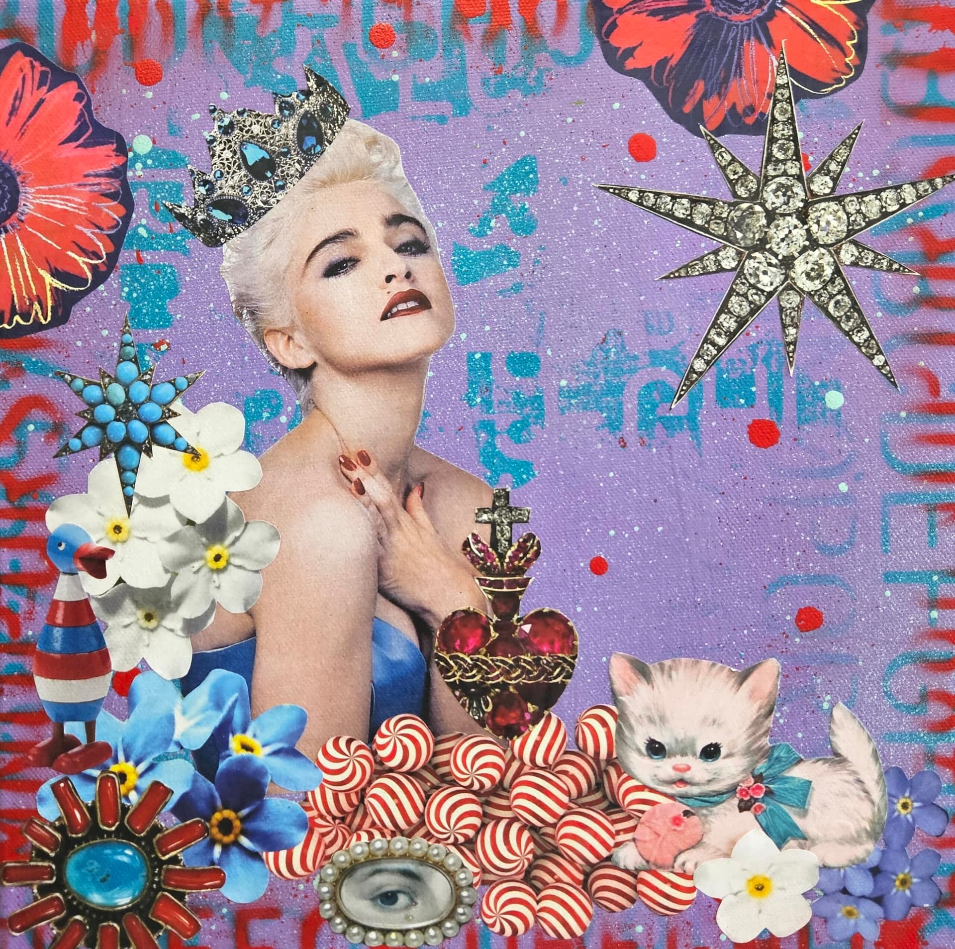 True Blue Queen Madonna