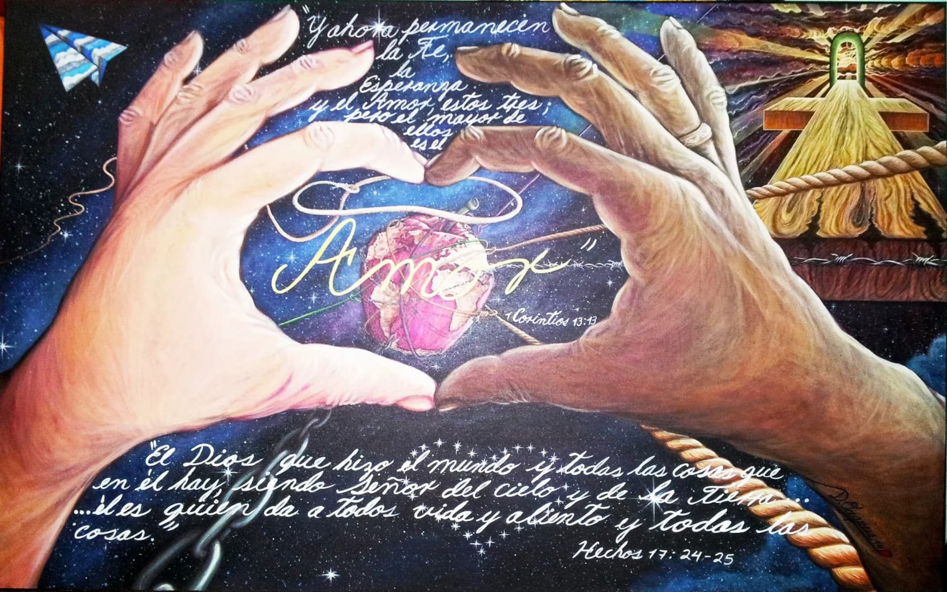 "LOVE, HOPE, AND FAITH"