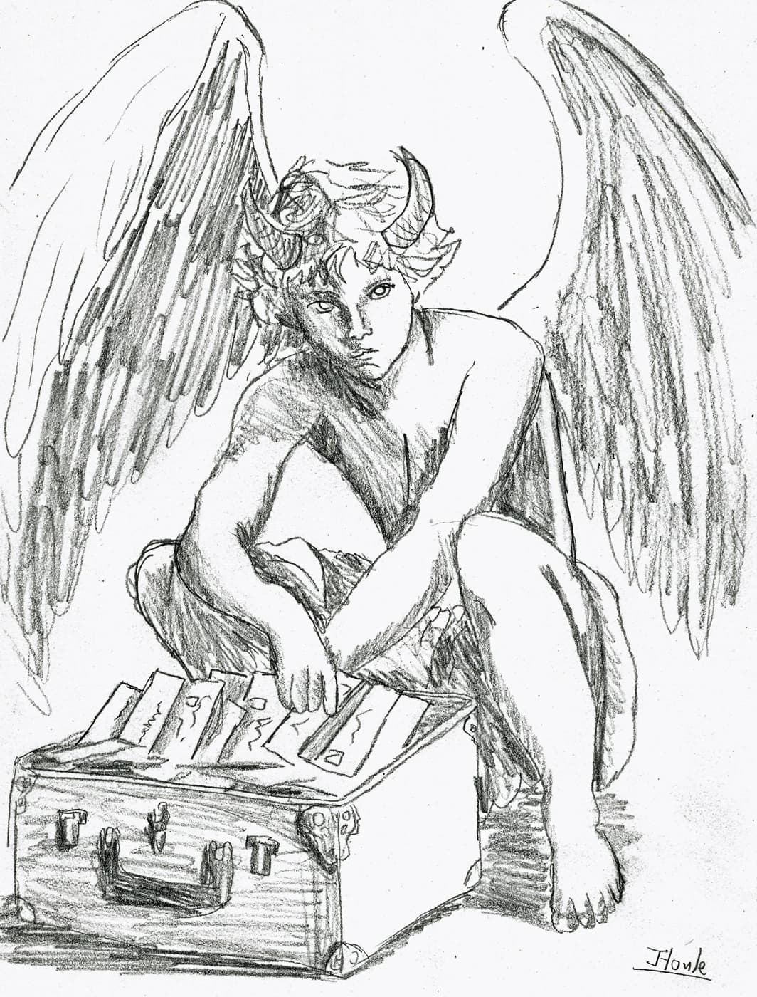 Étude – La tentation de Saint Antoine – L'avarice