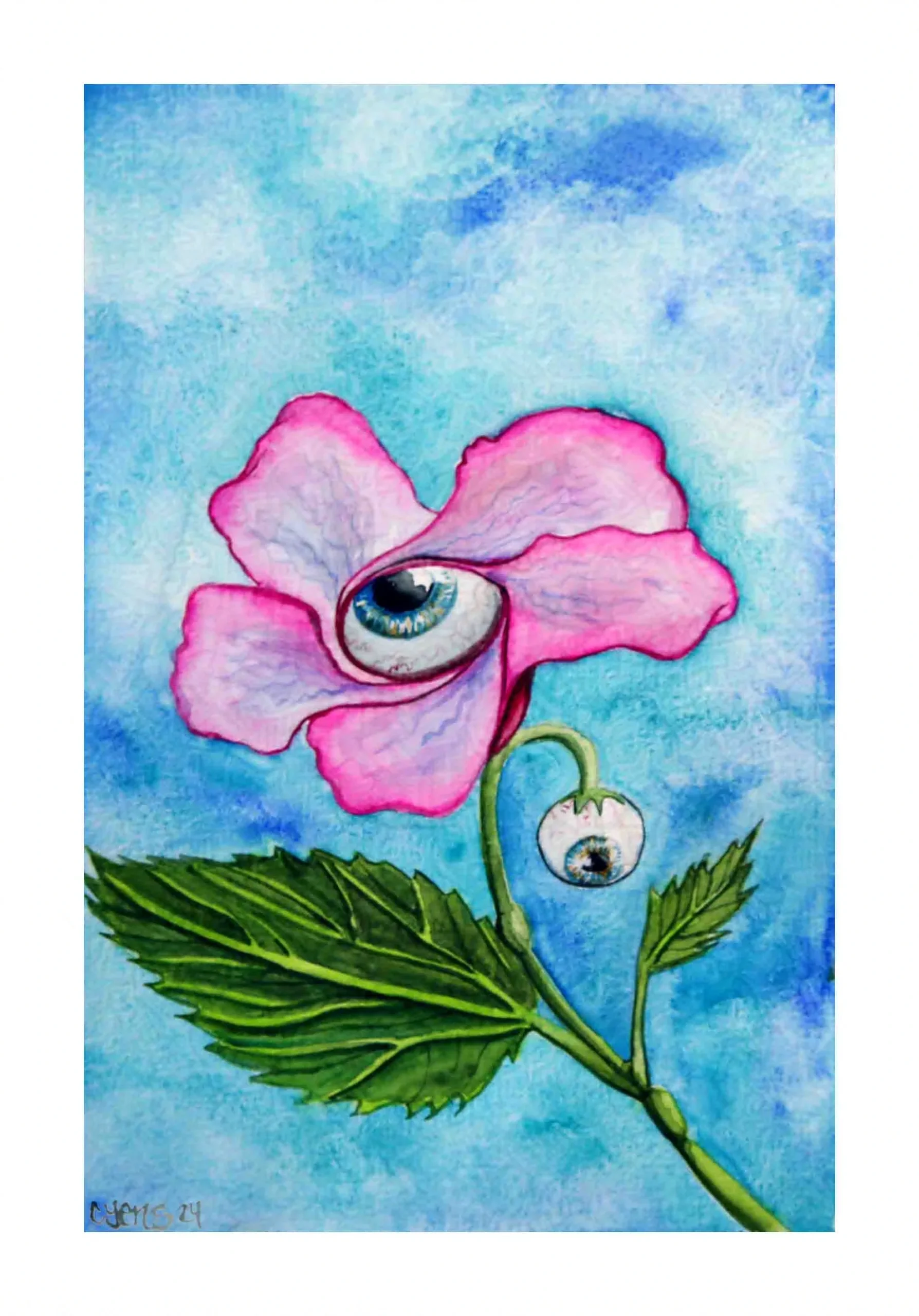 Artist-Fleur extraterreste