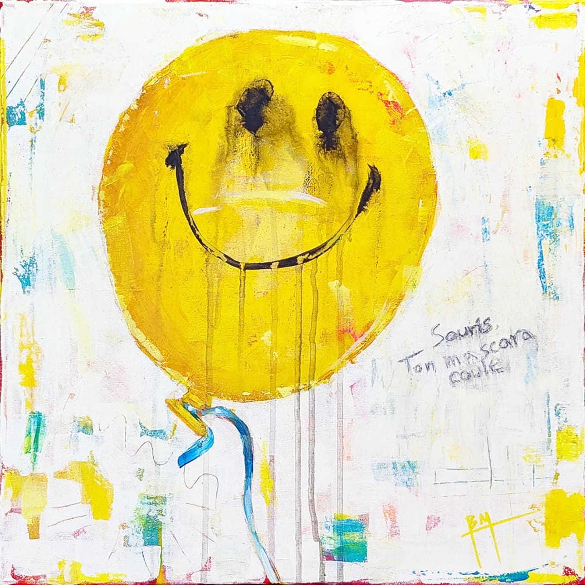 Smile, your mascara is running