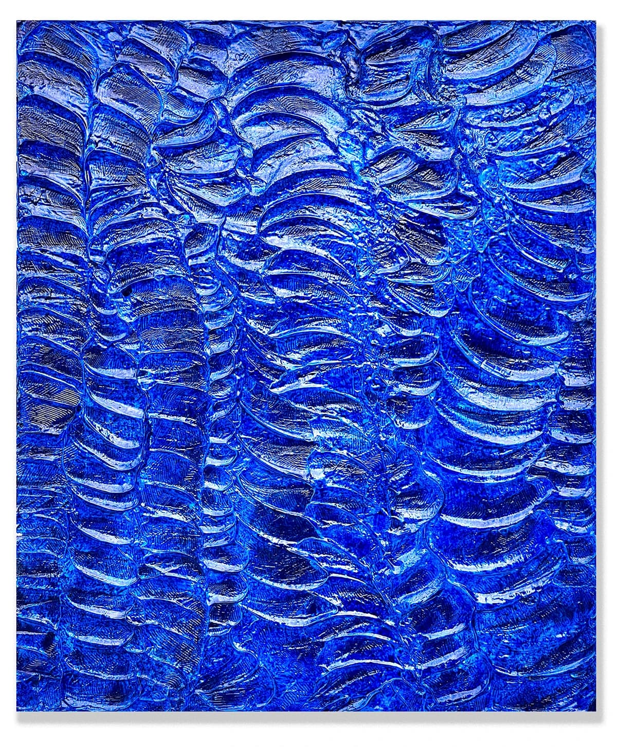 Blue skin crocodile