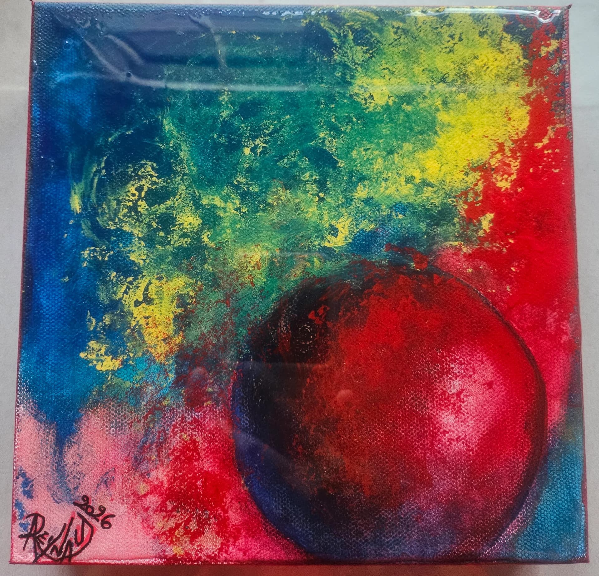 Artist-Soleil rouge