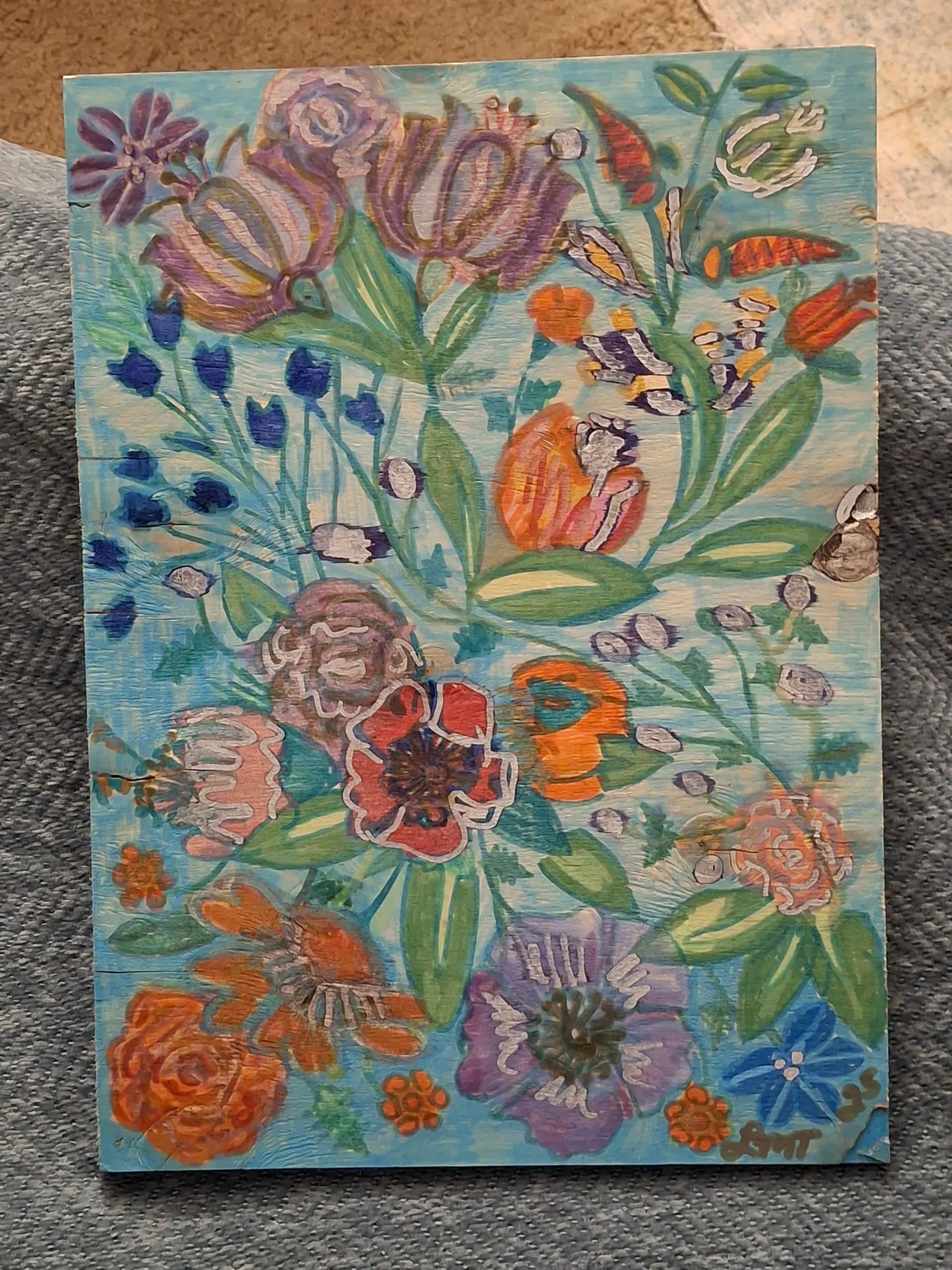 Artist-Floral Bloom II