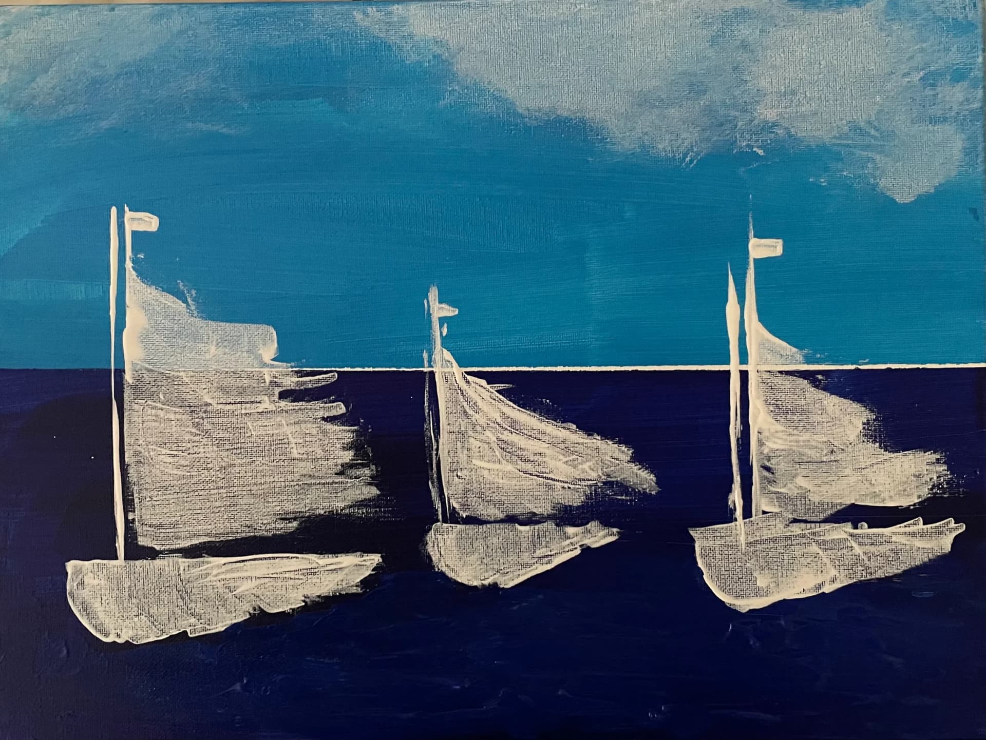 Artist-Bateaux au vent