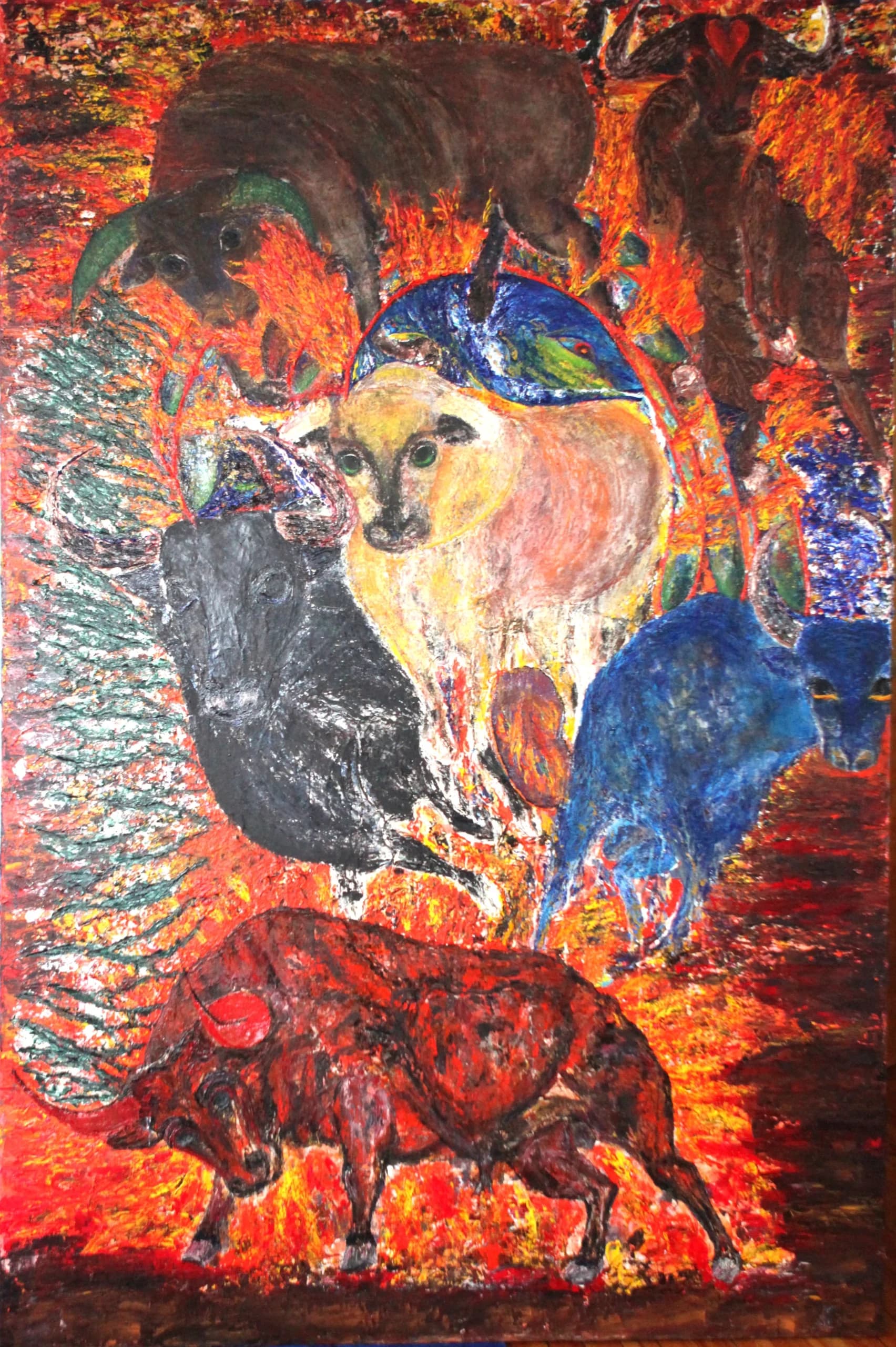 Artist-La bataille du juste dans sa spiritualité grandie
