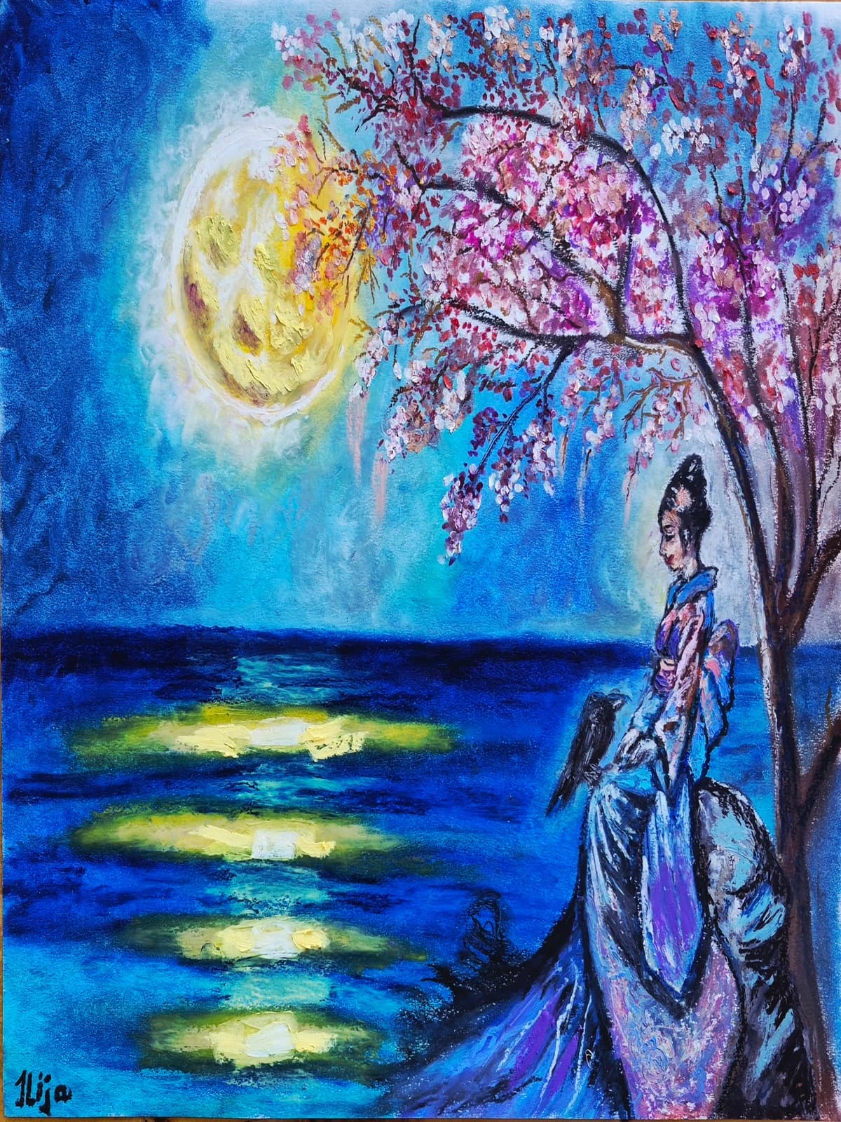 Artist-Corbeau et Geisha