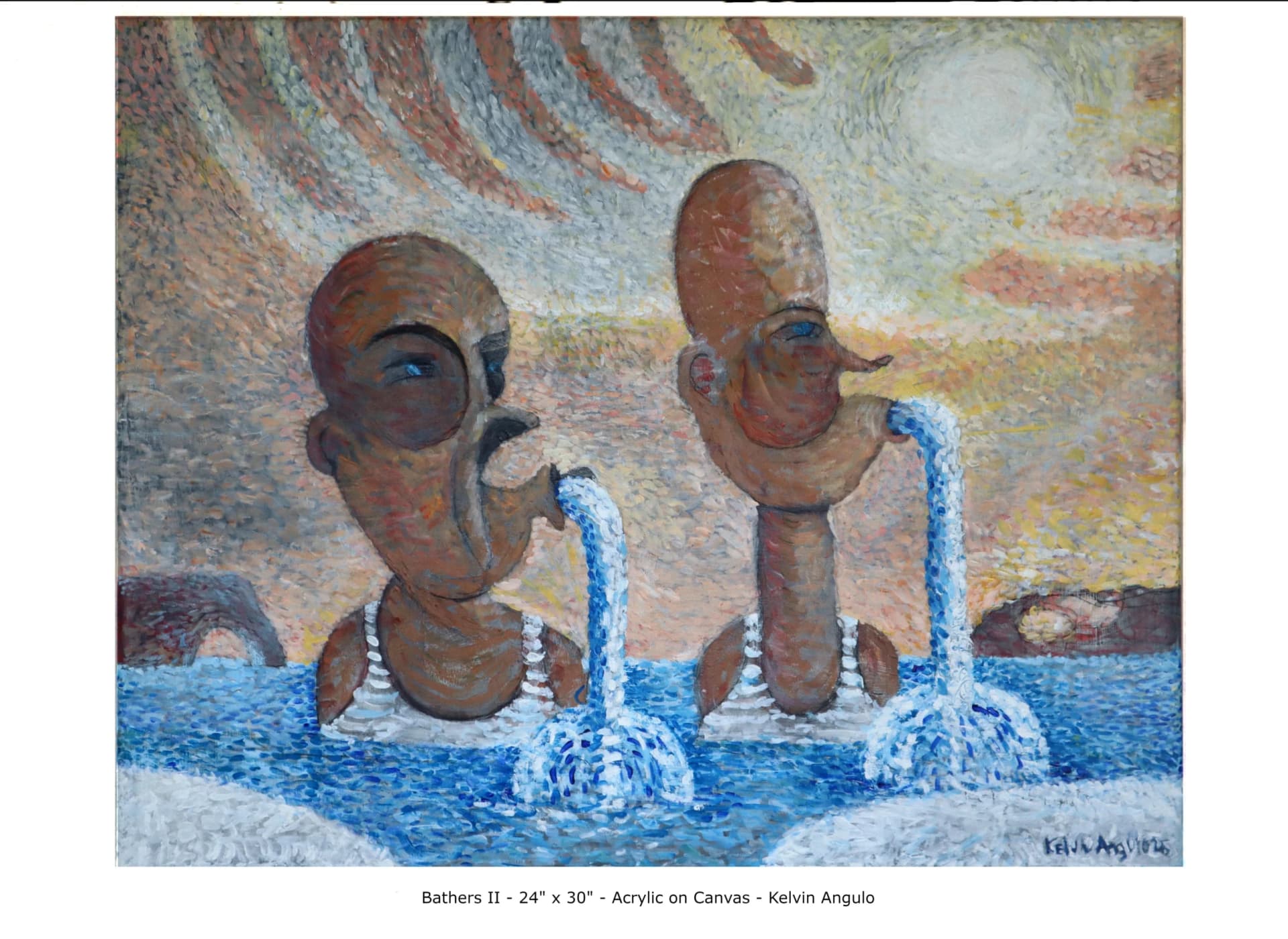 Artist-Bathers II