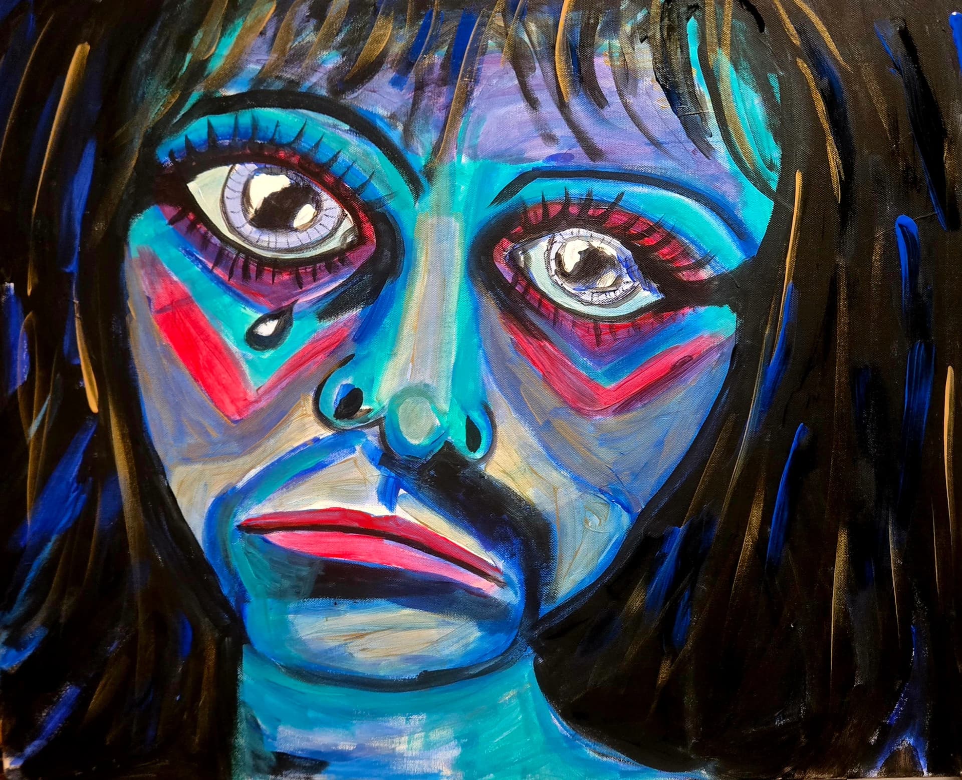 Artist-Pale blue eyes