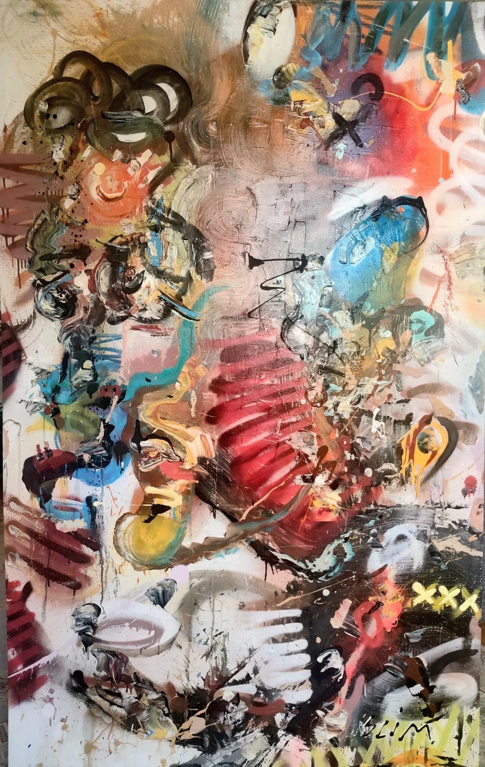 Artist-Serveur avec assiette