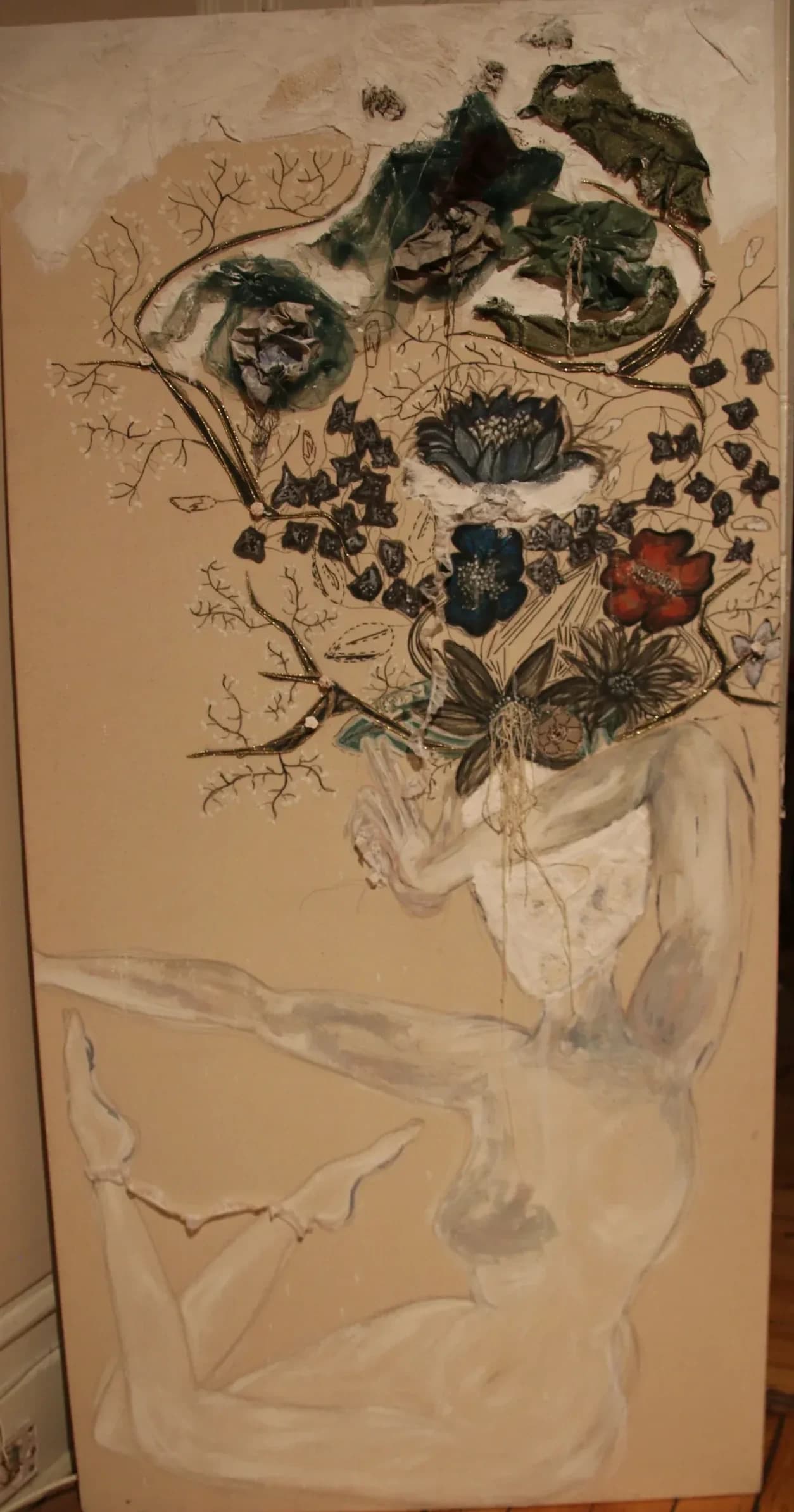 La peau de la peinture