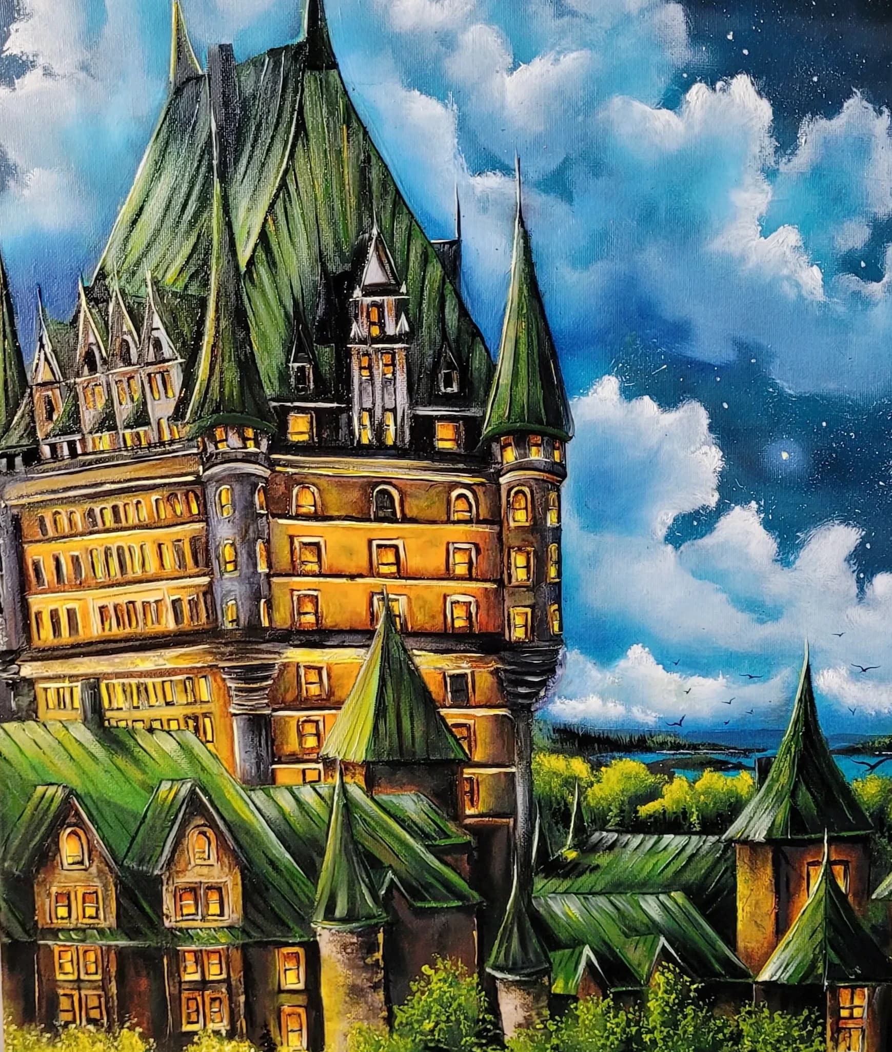Une nuit au château