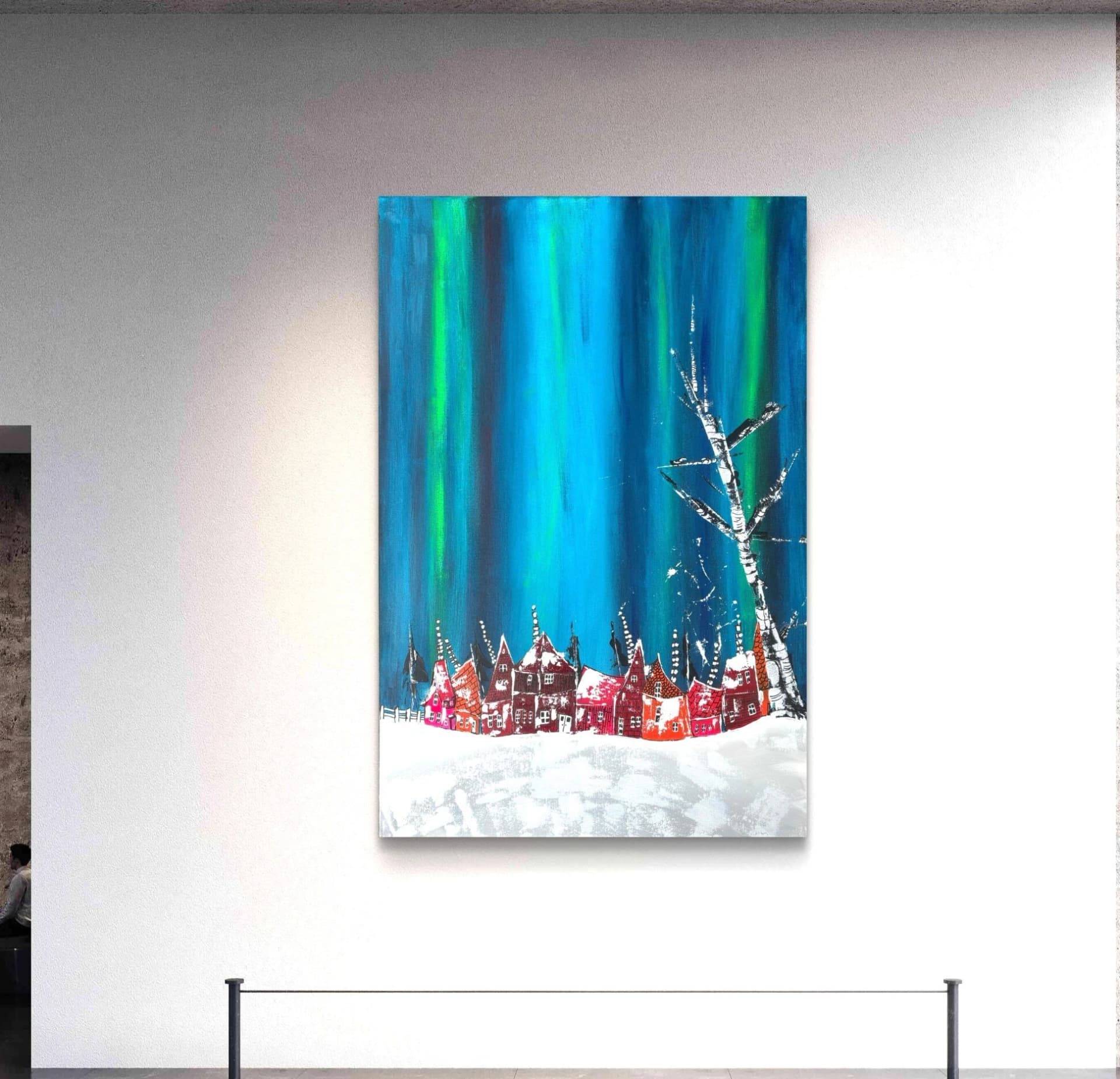 Canton Tremblay, winter village