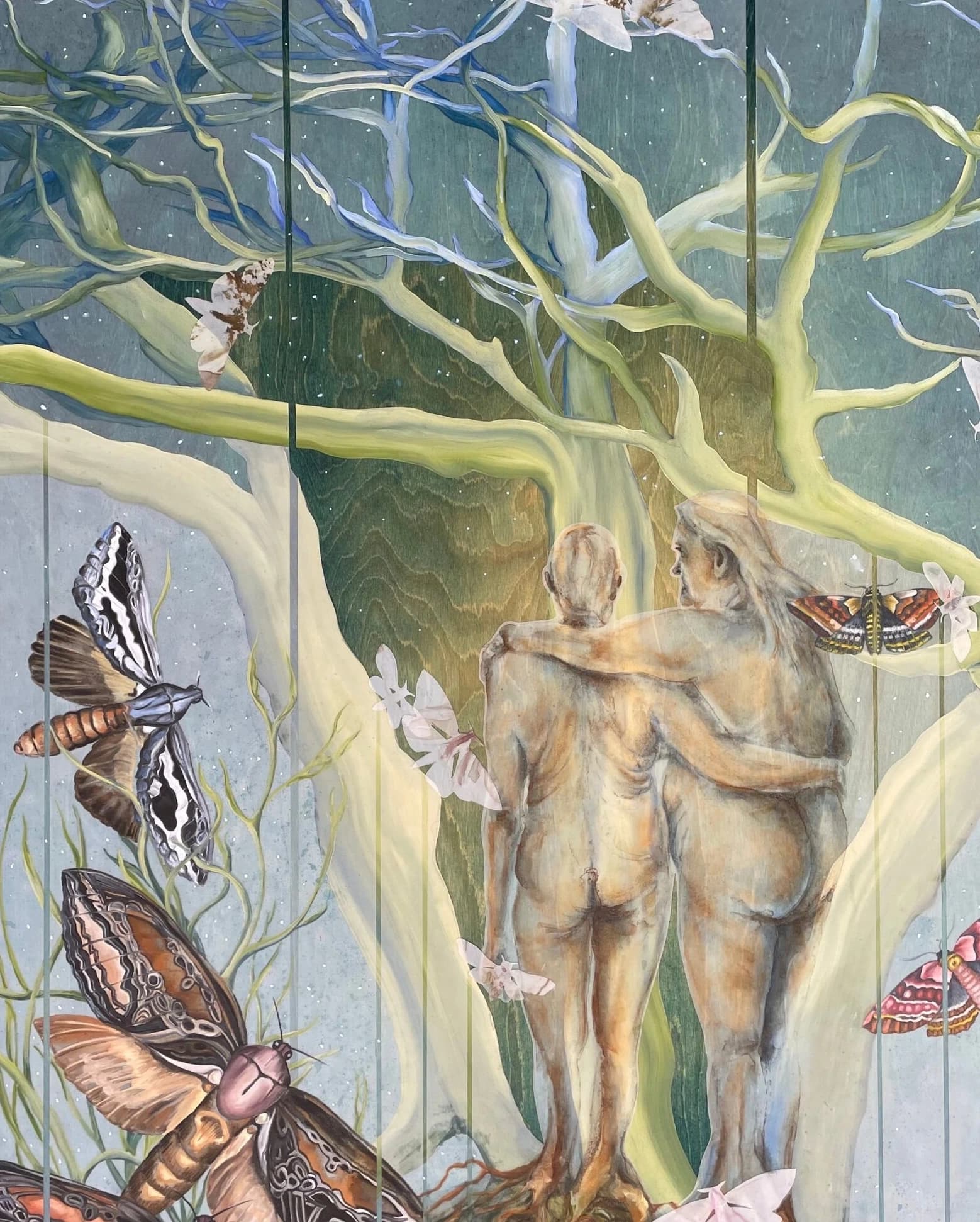 the ghost moths and the crones