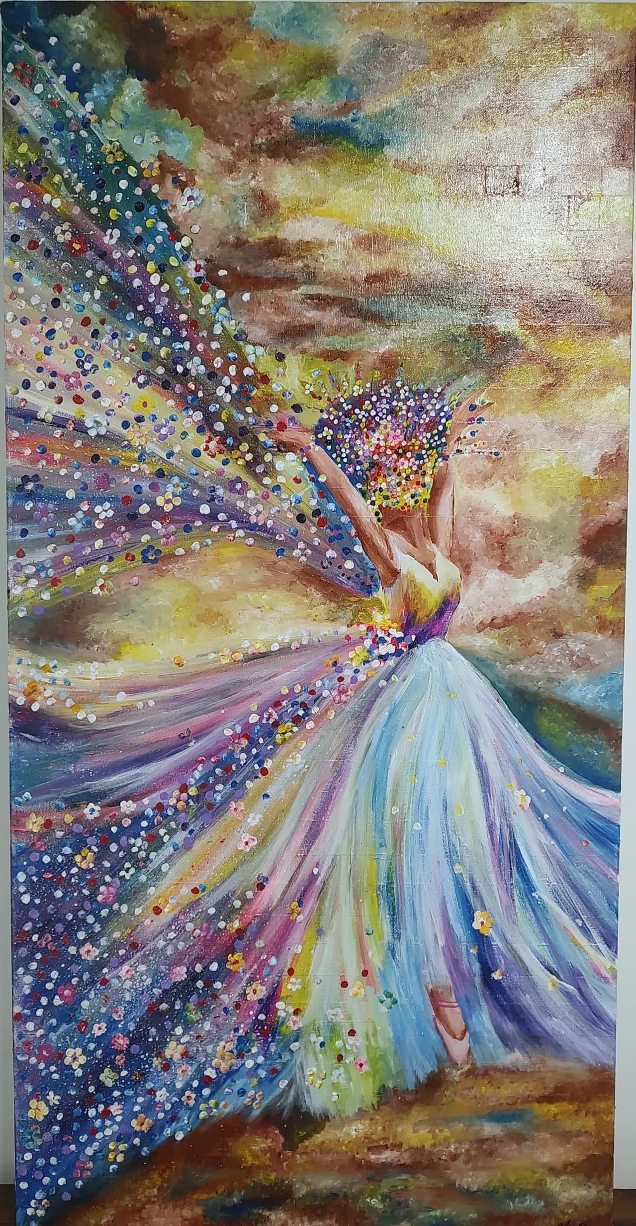 La danseuse du coucher de soleil